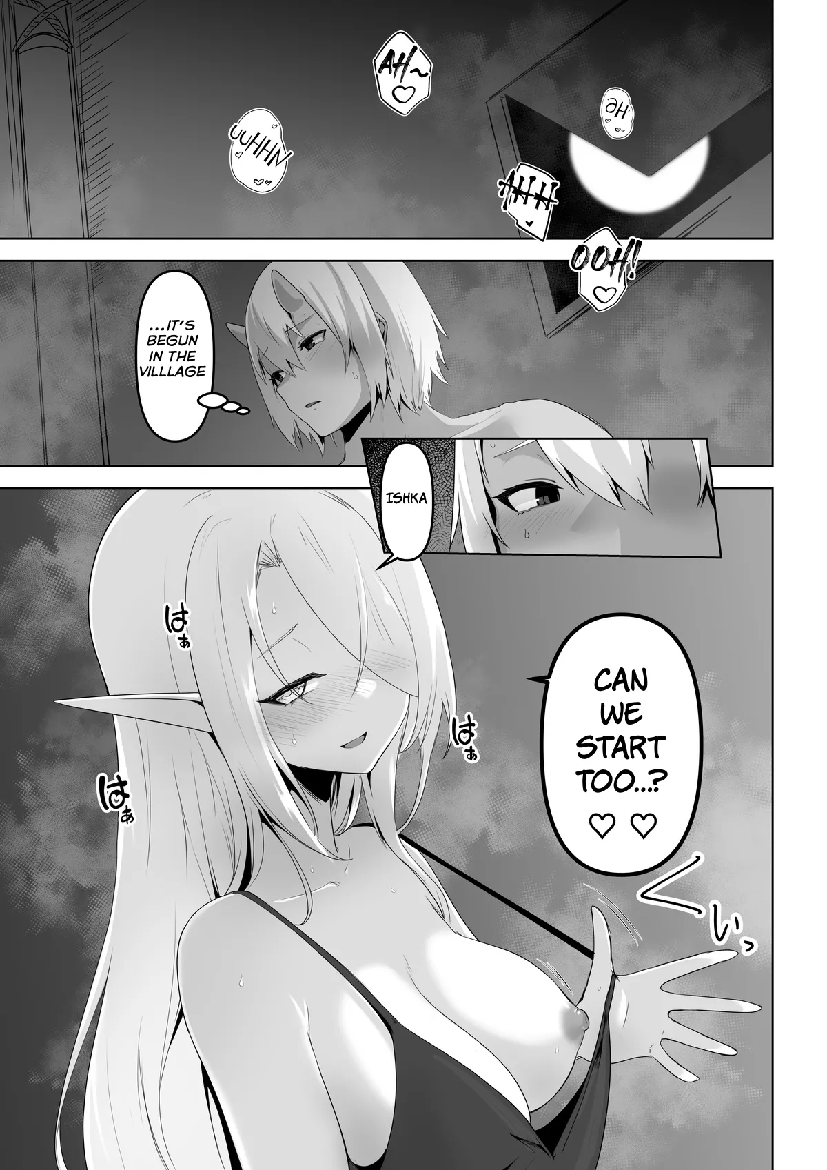 Seiyoku Tsuyo Tsuyo Elf wa Muriyari Okashite Hoshii page 21 original parody - futanari elf hentai manga - read online free