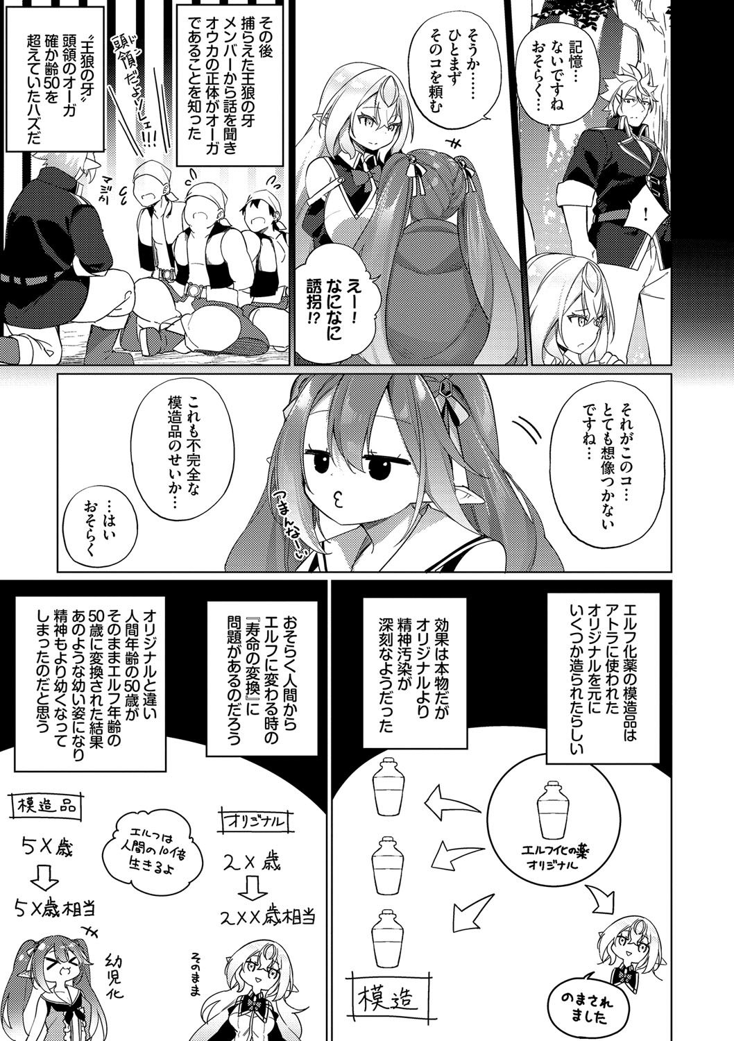 Elfka no Hiyaku〜TS Mesuiki H〜 page 120 - elf big breasts hentai manga - read online free
