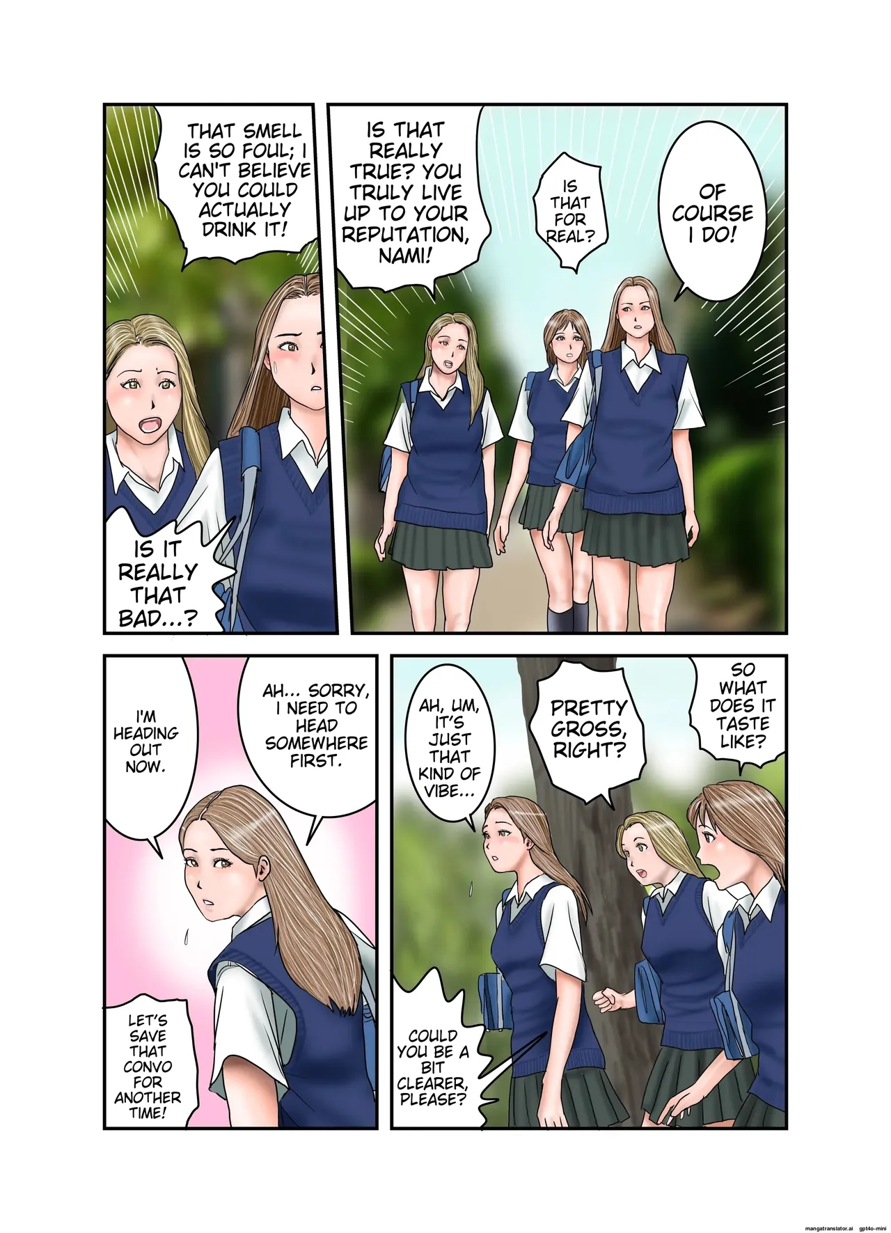 Gal JK wa Boku no Mono page 13 original parody - glasses schoolgirl uniform hentai manga - read online free