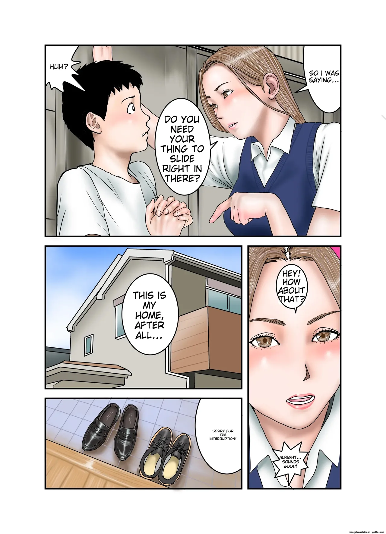 Gal JK wa Boku no Mono page 59 original parody - glasses schoolgirl uniform hentai manga - read online free
