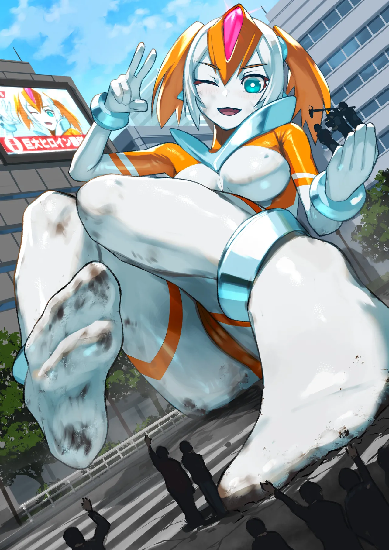 Microne Magazine Vol. 84 page 12 original parody - shrinking big breasts hentai manga - read online free