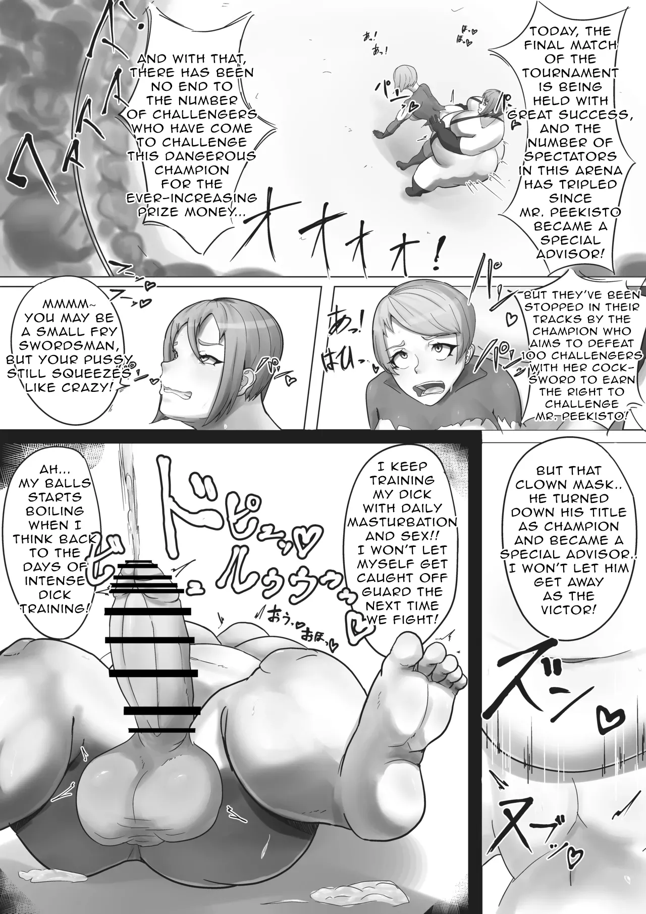 Arena Champion Female Swordsman Transformed into an Obscene Spectacle page 29 original parody - futanari big breasts hentai manga - read online free