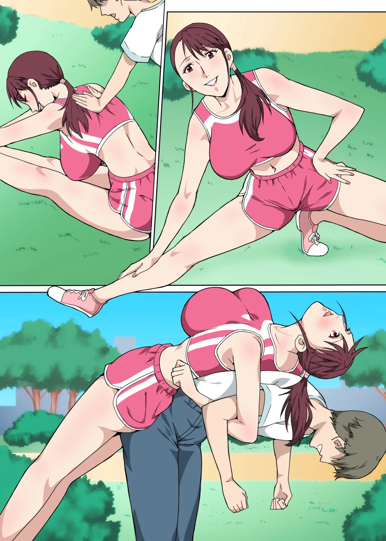 Majime de Akarui Obasan wo Sex de Iinari ni Shita Hanashi page 39 original parody - milf big breasts hentai manga - read online free