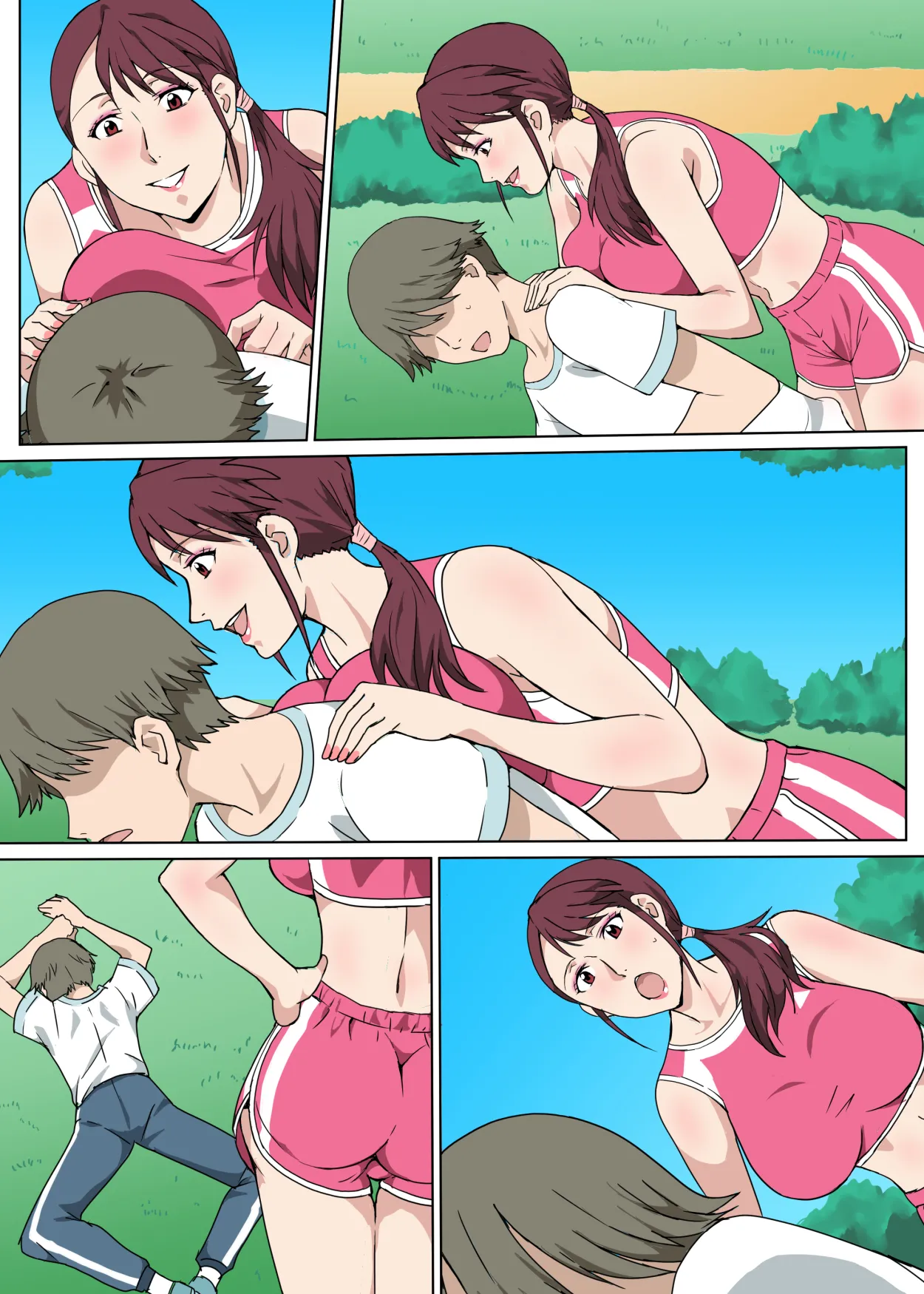 Majime de Akarui Obasan wo Sex de Iinari ni Shita Hanashi page 40 original parody - milf big breasts hentai manga - read online free