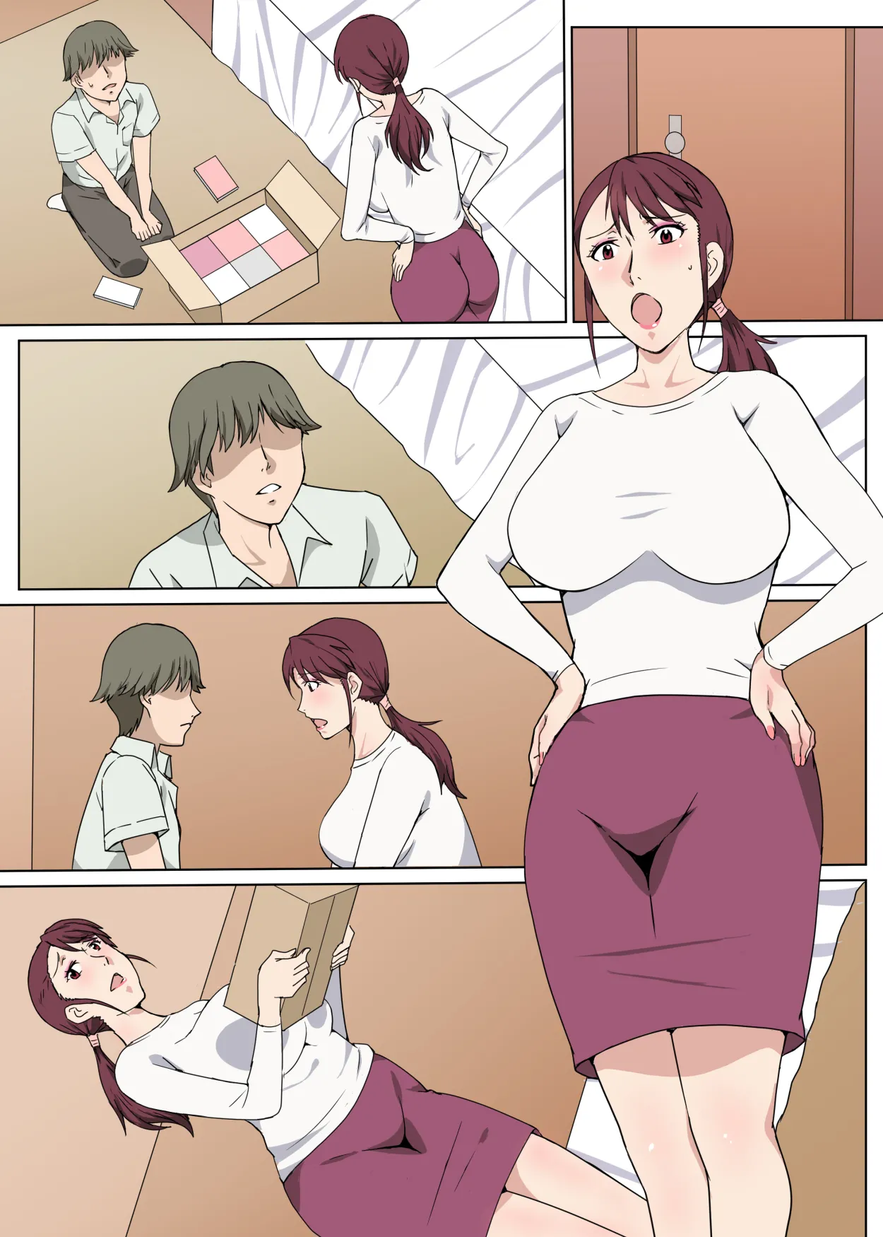 Majime de Akarui Obasan wo Sex de Iinari ni Shita Hanashi page 43 original parody - milf big breasts hentai manga - read online free