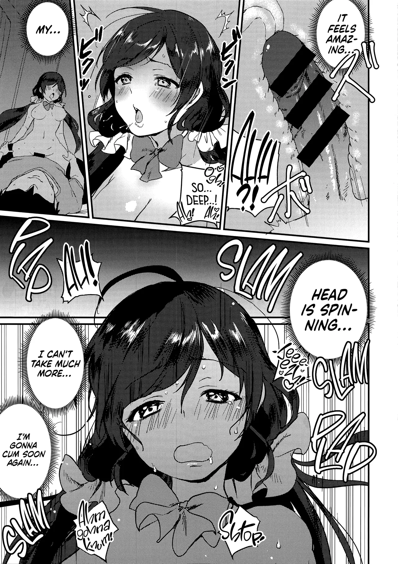 Kinyoubi no Mahoutsukai | Friday’s Sorceress page 17 featuring nozomi tojo love live parody - schoolgirl uniform stockings hentai manga - read online free