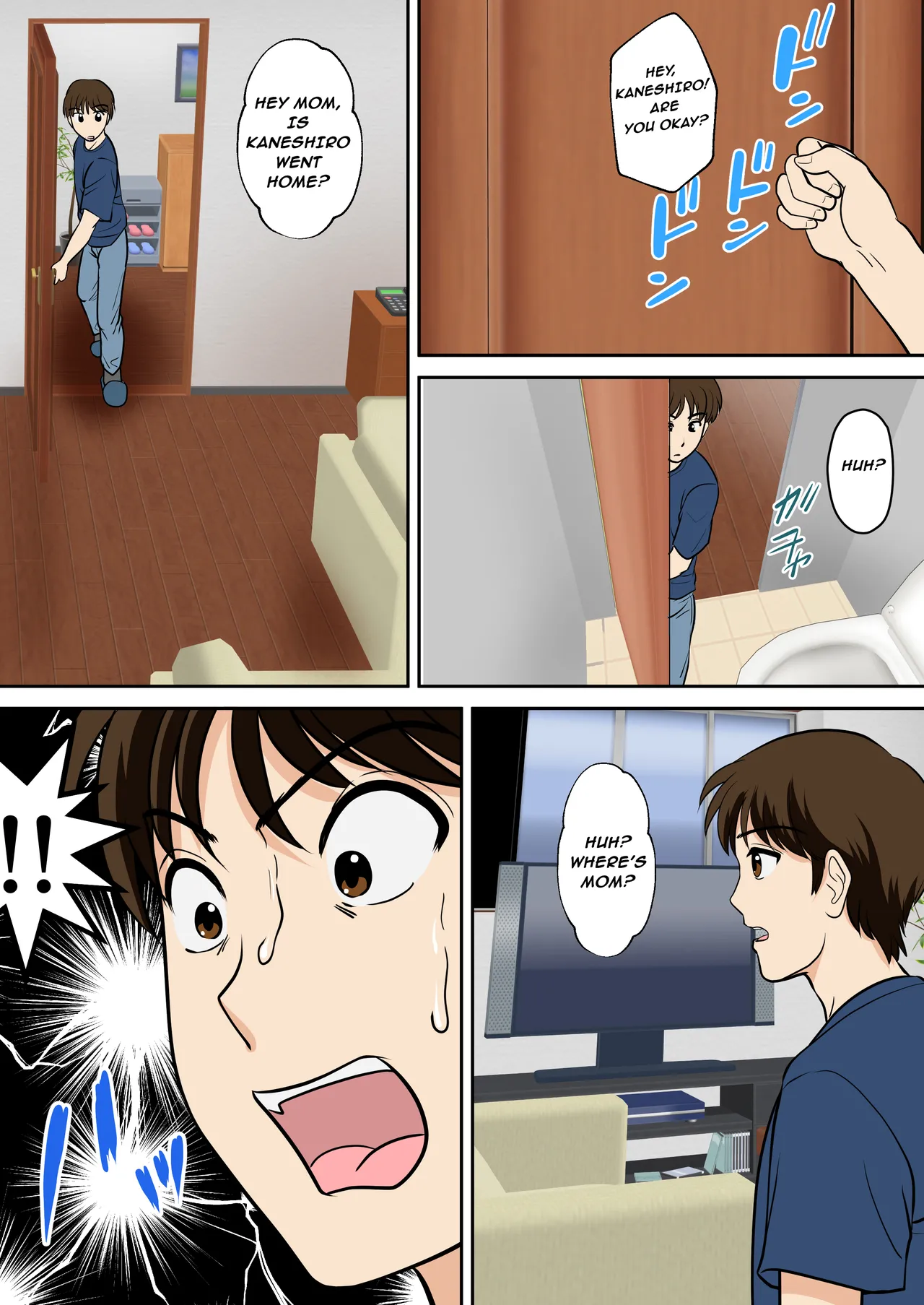 Toiu wake de, Hobo Zenra no Kaa-san ni Onegai Shitemita. 2 | My Friends With My Mother page 28 original parody - milf big breasts hentai manga - read online free