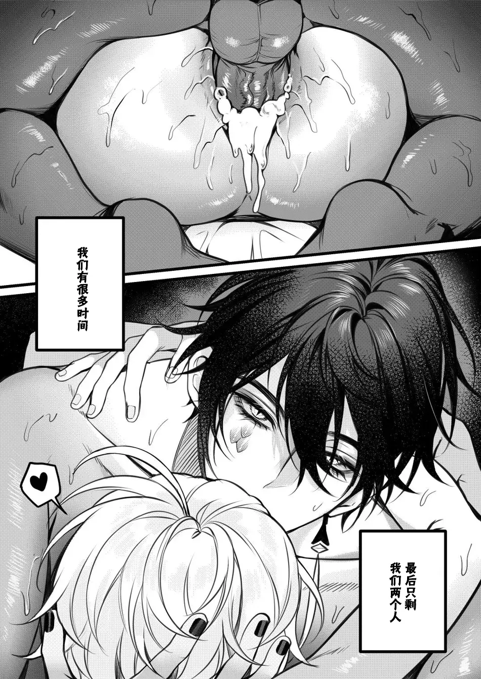 Sweet Fever Return page 54 featuring aether genshin impact parody - males only yaoi hentai manga - read online free