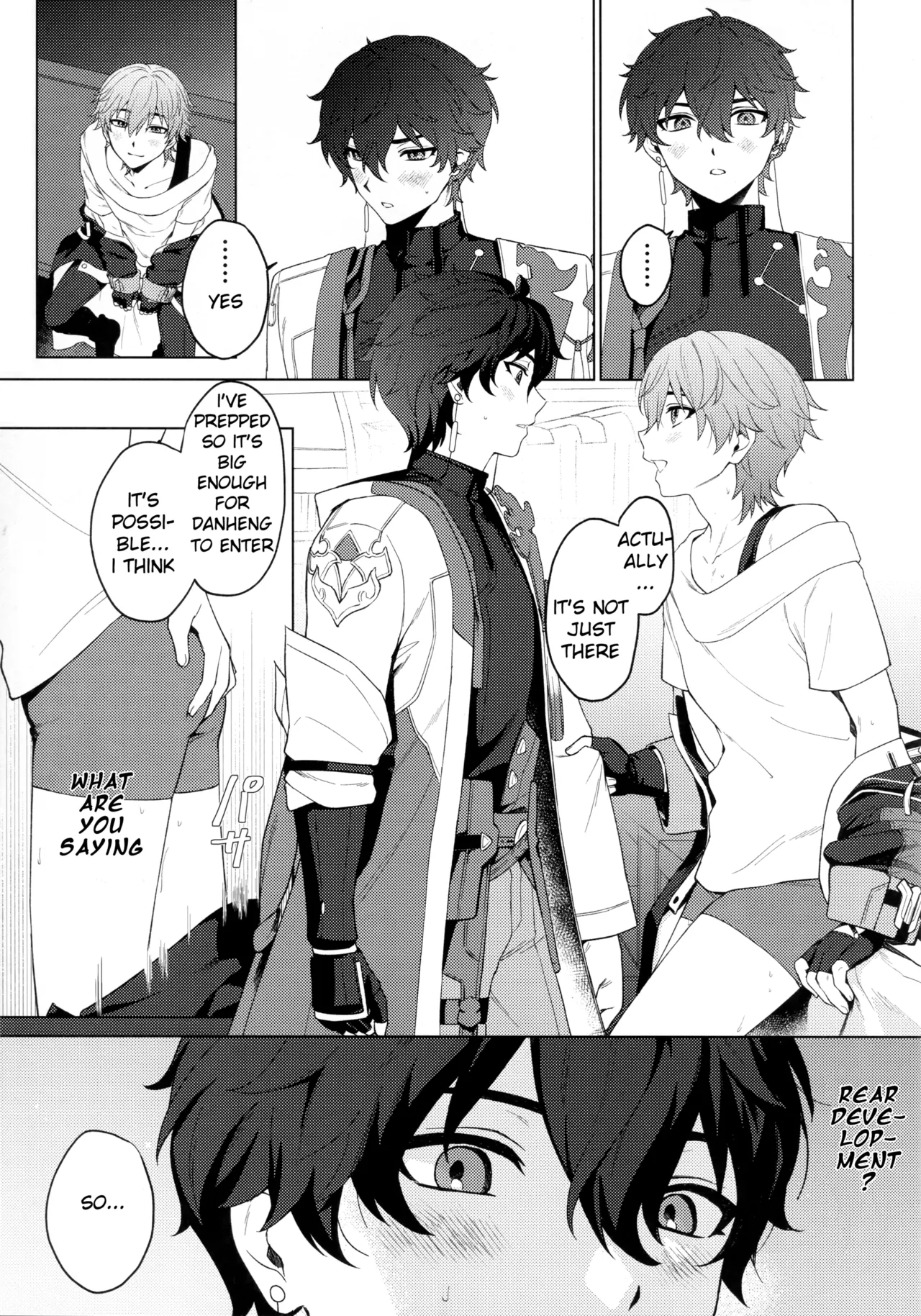 Routine-2 page 10 featuring caelus honkai star rail parody - anal males only hentai manga - read online free