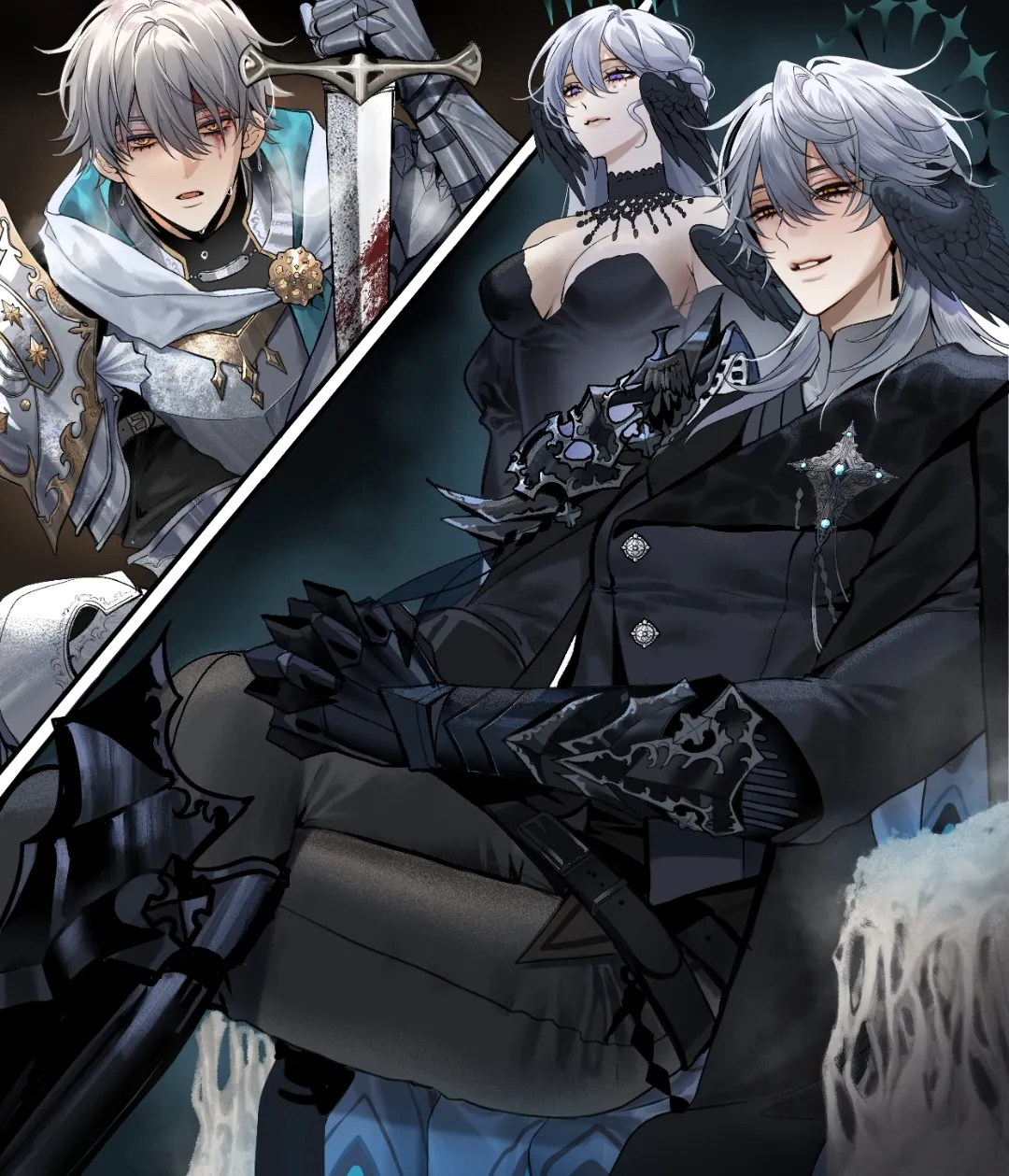 /Sunday x Caelus/ Demon King x Knight AU【男男菊花香个人汉化】【chinese】 - Page 25