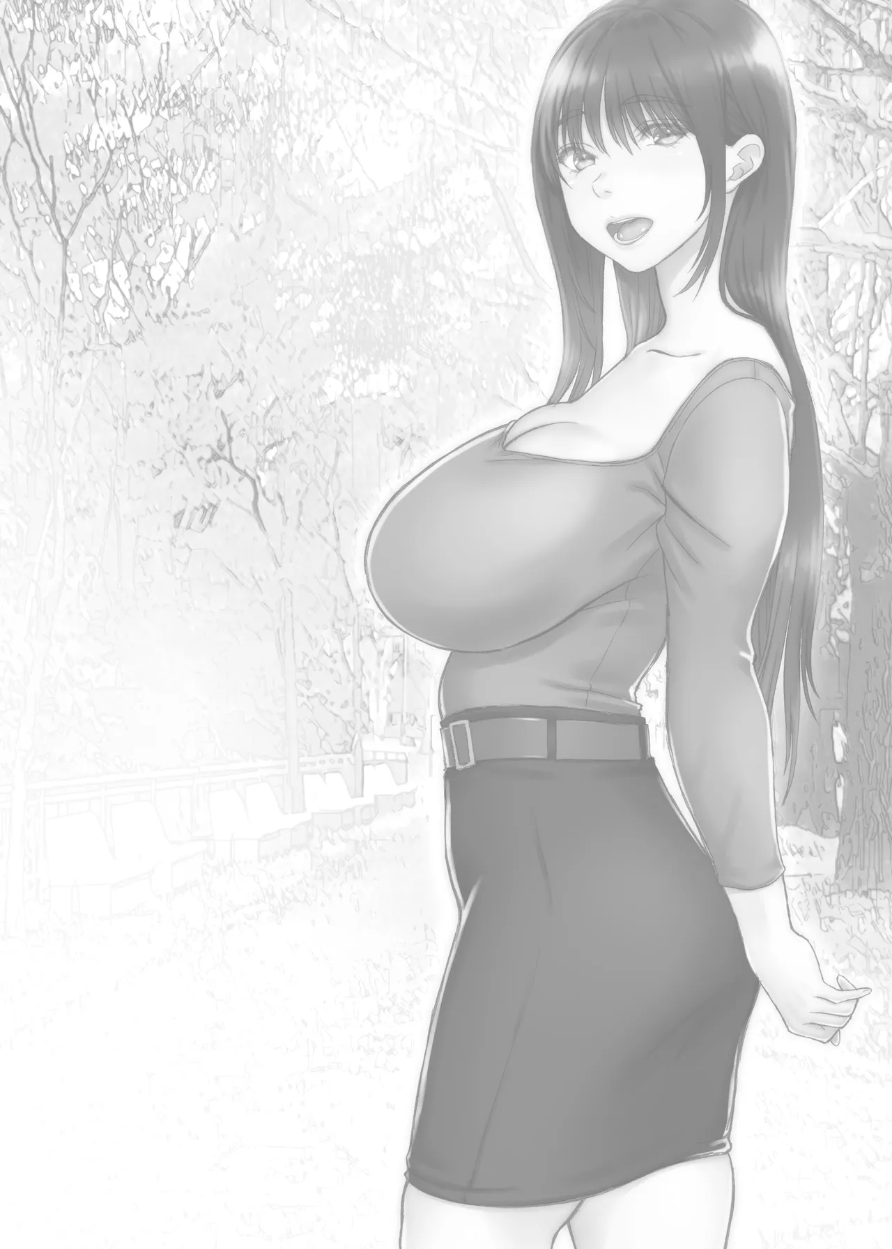 [Sonna no ato no Matsuri janai desuka (Morino.)] Nagisa-san wa Itsumo Muramura, Hajime-kun wa Shikorenai. page 76 original parody - mmf threesome group hentai manga - read online free