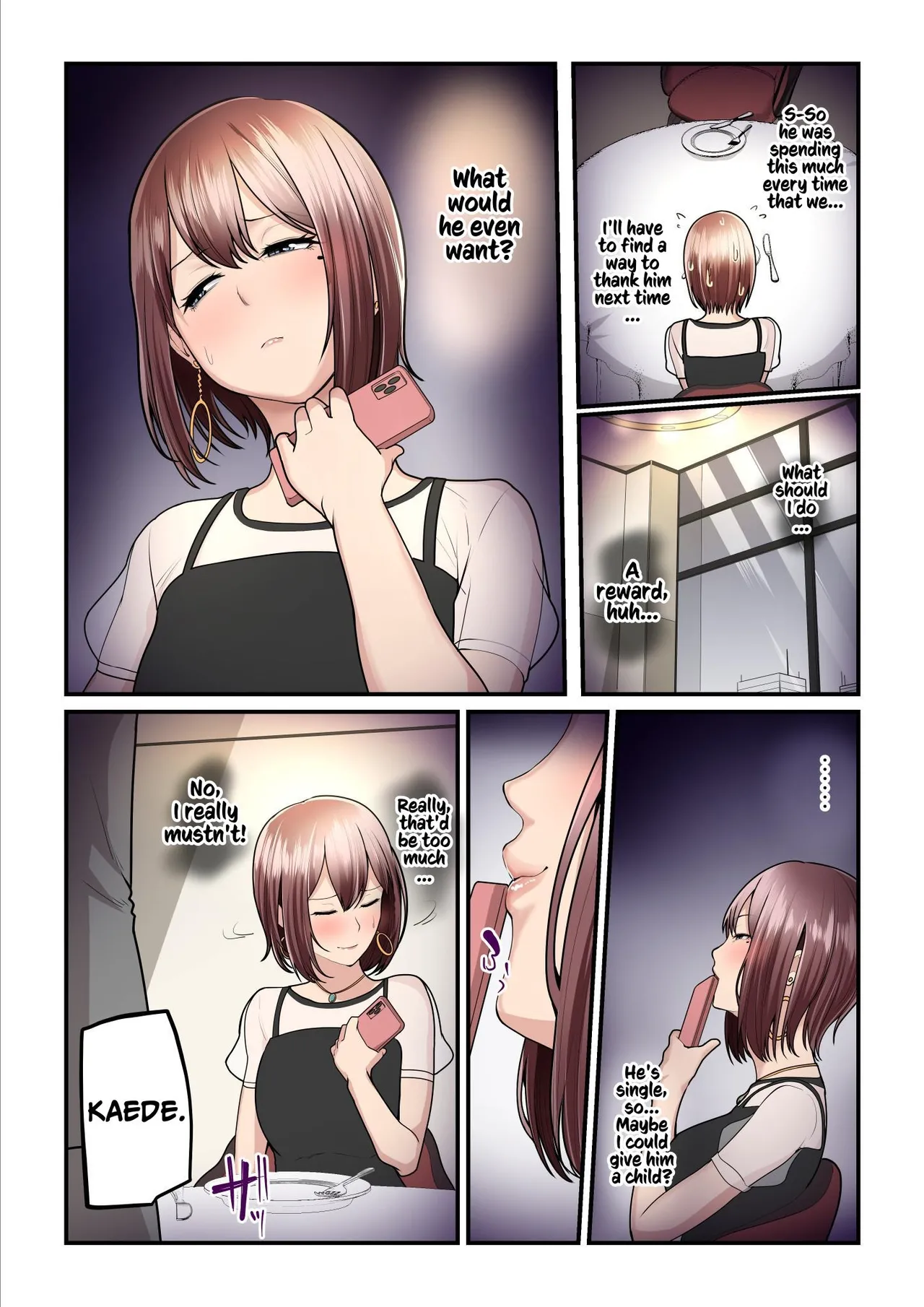 [Ura no Hikidashi (Nizii)] Pakokatsu Oji-san to Kaede-chan (1+2+3) | Kaede and The Sugar Daddy (1+2+3) [English] [Kusanuu] page 213 original parody - cum swap milf hentai manga - read online free