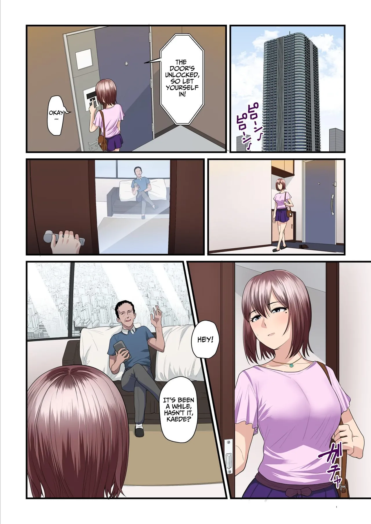 [Ura no Hikidashi (Nizii)] Pakokatsu Oji-san to Kaede-chan (1+2+3) | Kaede and The Sugar Daddy (1+2+3) [English] [Kusanuu] page 87 original parody - cum swap milf hentai manga - read online free