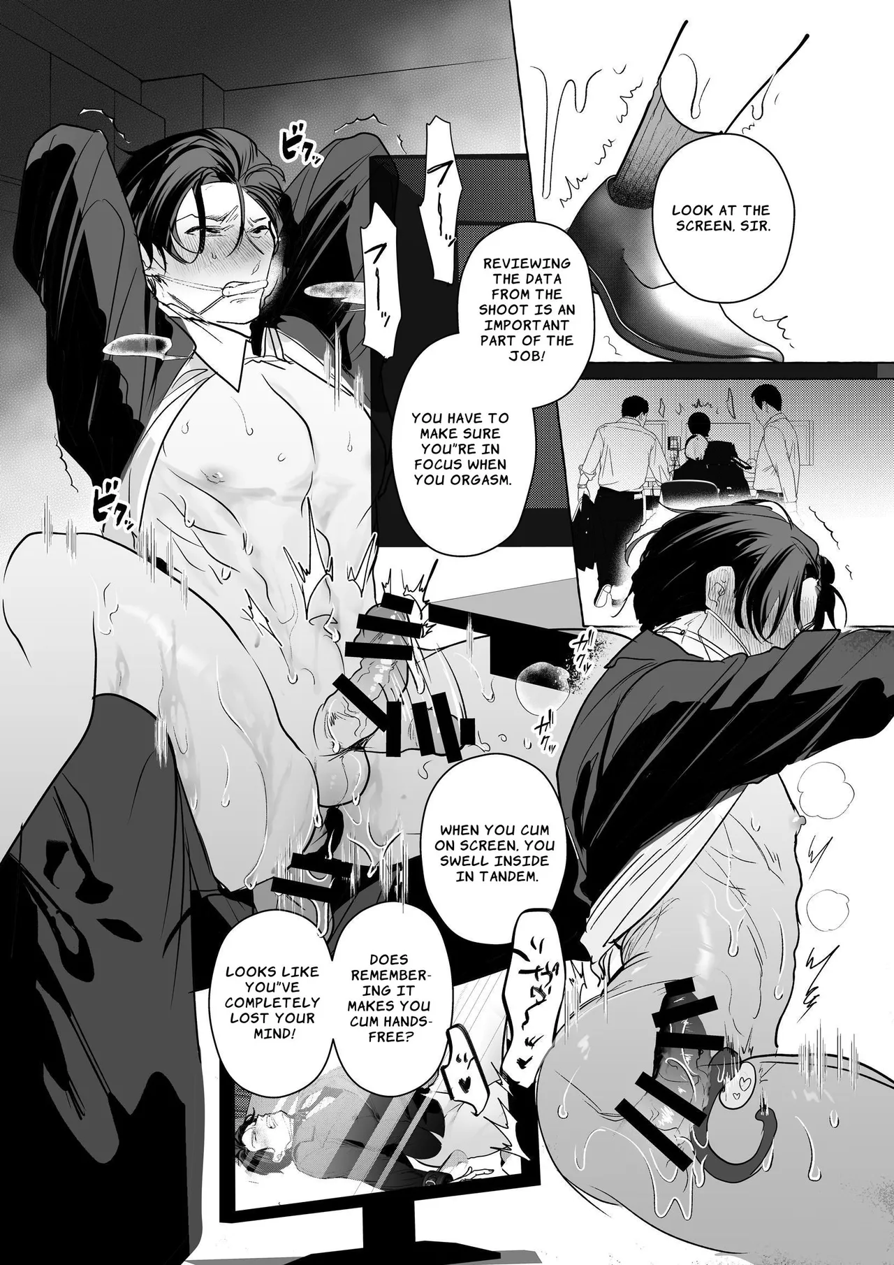 Future CEO Keeps His Cool Despite His Utterly Defiled Prostate page 33 original parody - prostate massage males only hentai manga - read online free