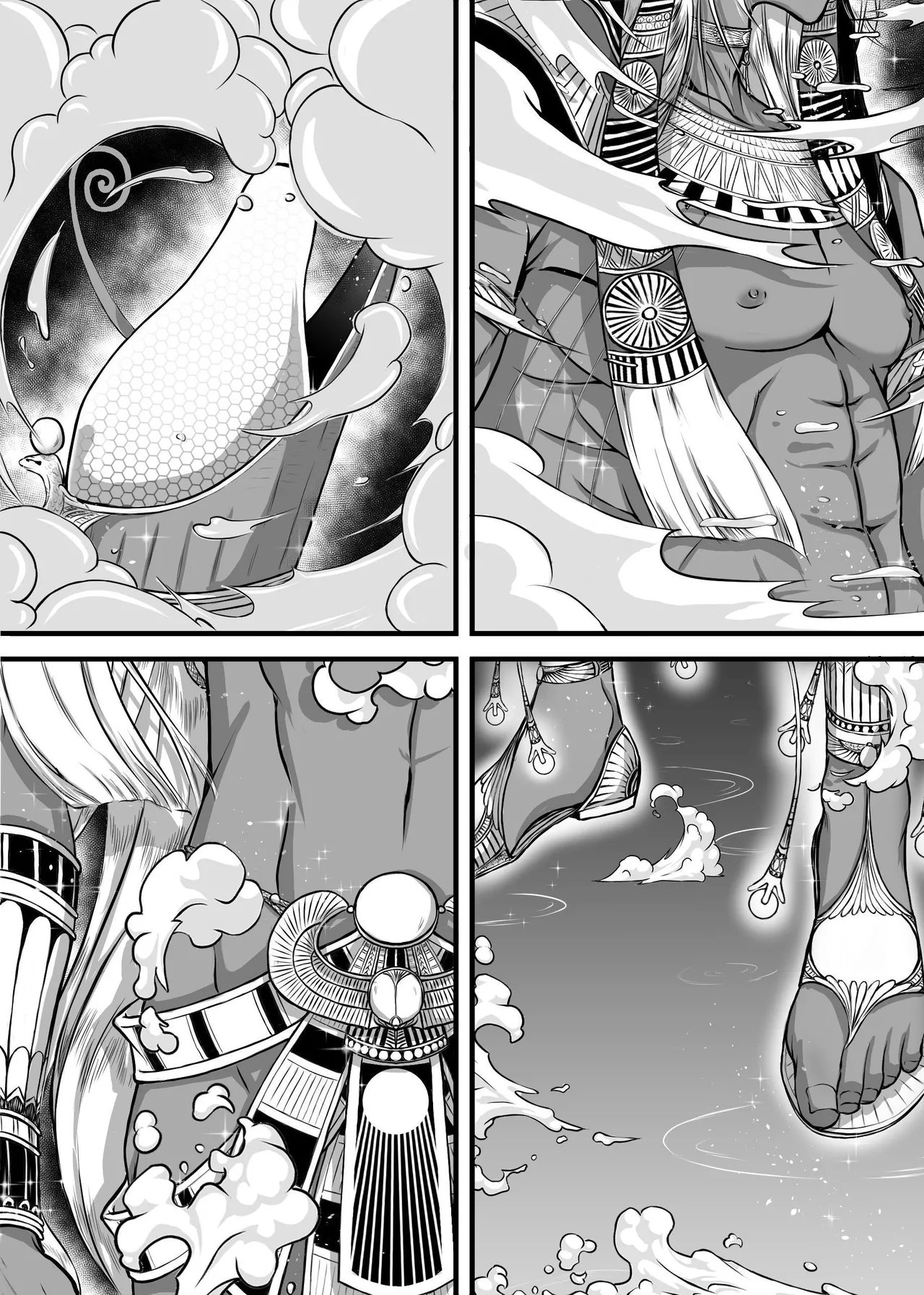 [Begonia] Lewd God of Paradise ~ULTIMATE MASTURBATION~ Atum The Creator [English] page 21 original parody - masturbation anal hentai manga - read online free
