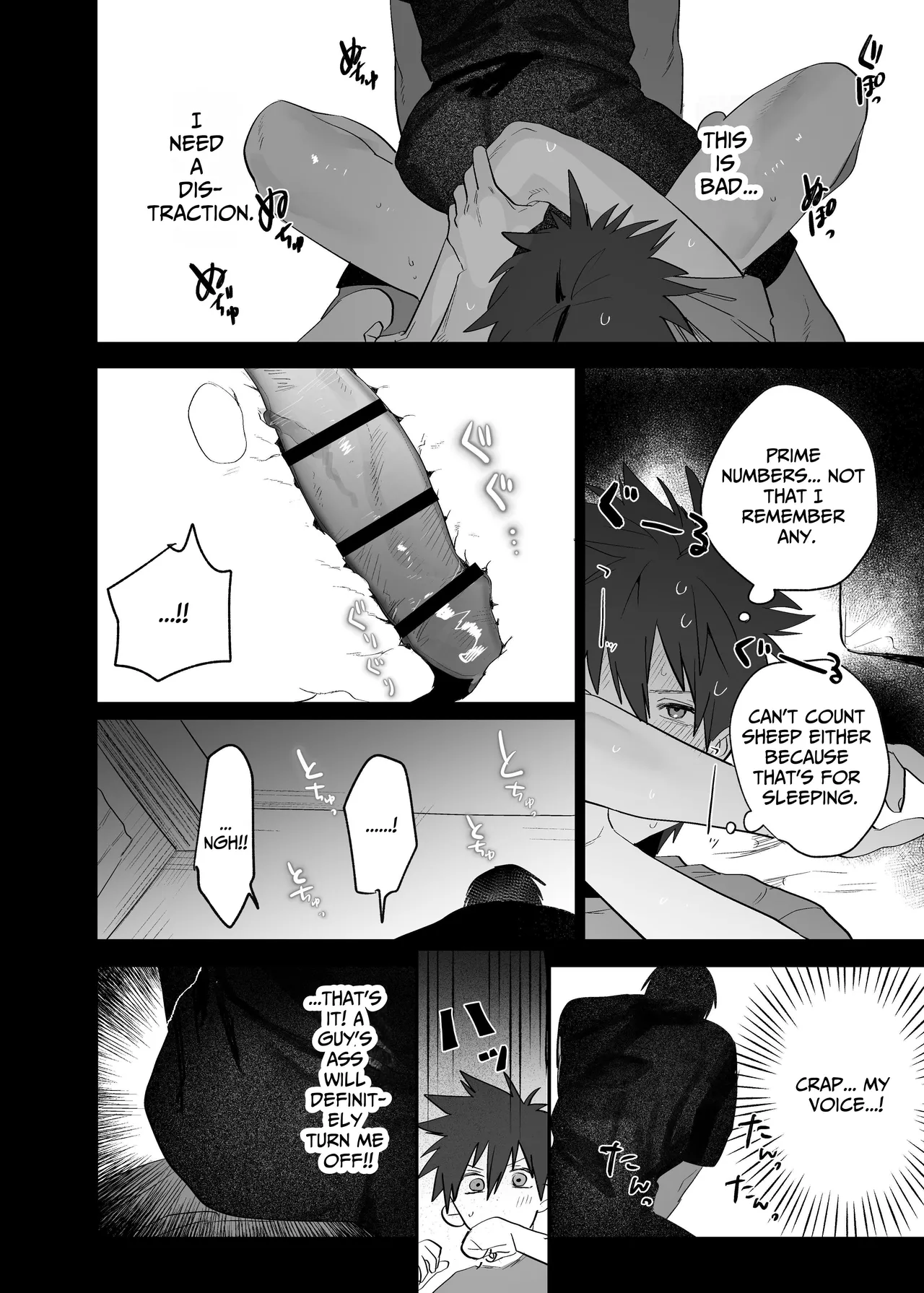 [10-jikan Suimin (nocori)] Fujun Osu Ana Kouyuu 3 -Himitsu no Sakusen Hen- | Illicit Bromance 3 -Secret Operation- [English] page 37 original parody - anal multi-work series hentai manga - read online free