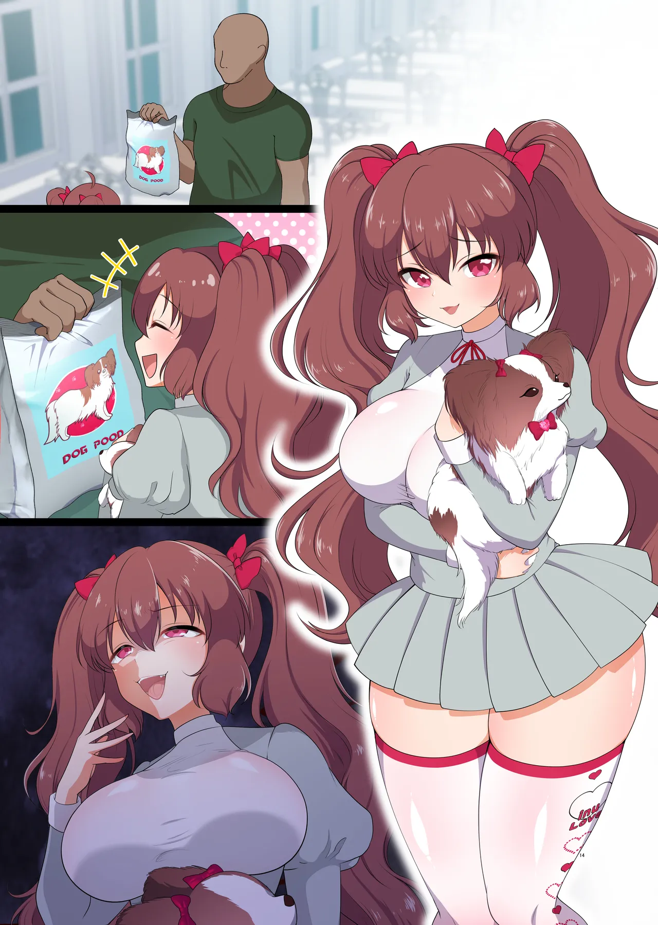 Muchimuchi Nikubenki Cyoukyou Kiroku 2 Jo Gakuenhen page 44 original parody - big breasts condom hentai manga - read online free