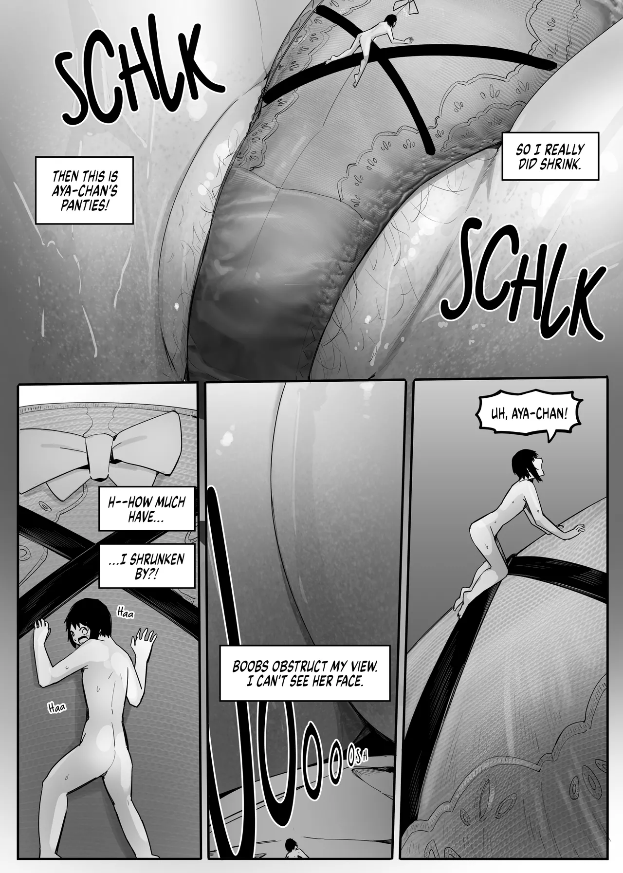 Omise no Ko ga Minna Ookikute Ai ga Omoi | All the girls in the store are big and yandere page 11 original parody - squirting shrinking hentai manga - read online free