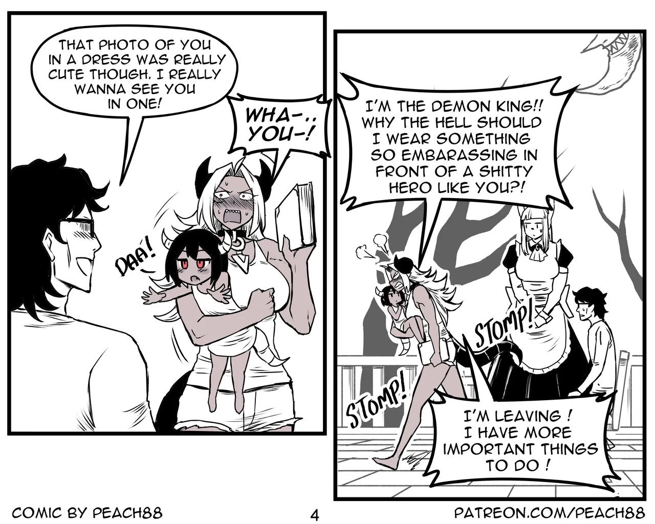 Demon King GF page 110 original parody - milf unusual teeth hentai manga - read online free