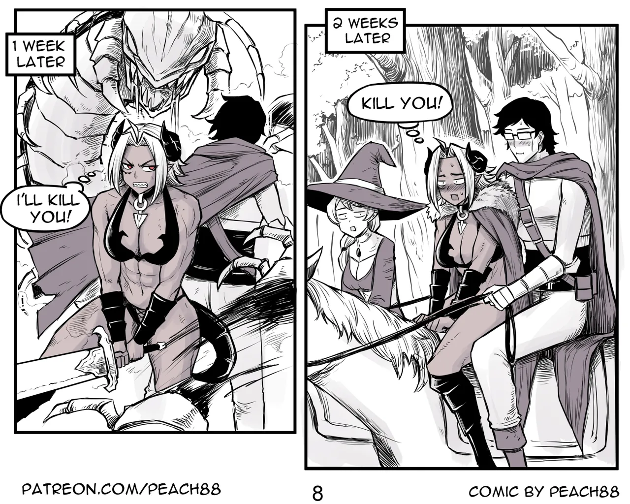 Demon King GF page 9 original parody - milf unusual teeth hentai manga - read online free