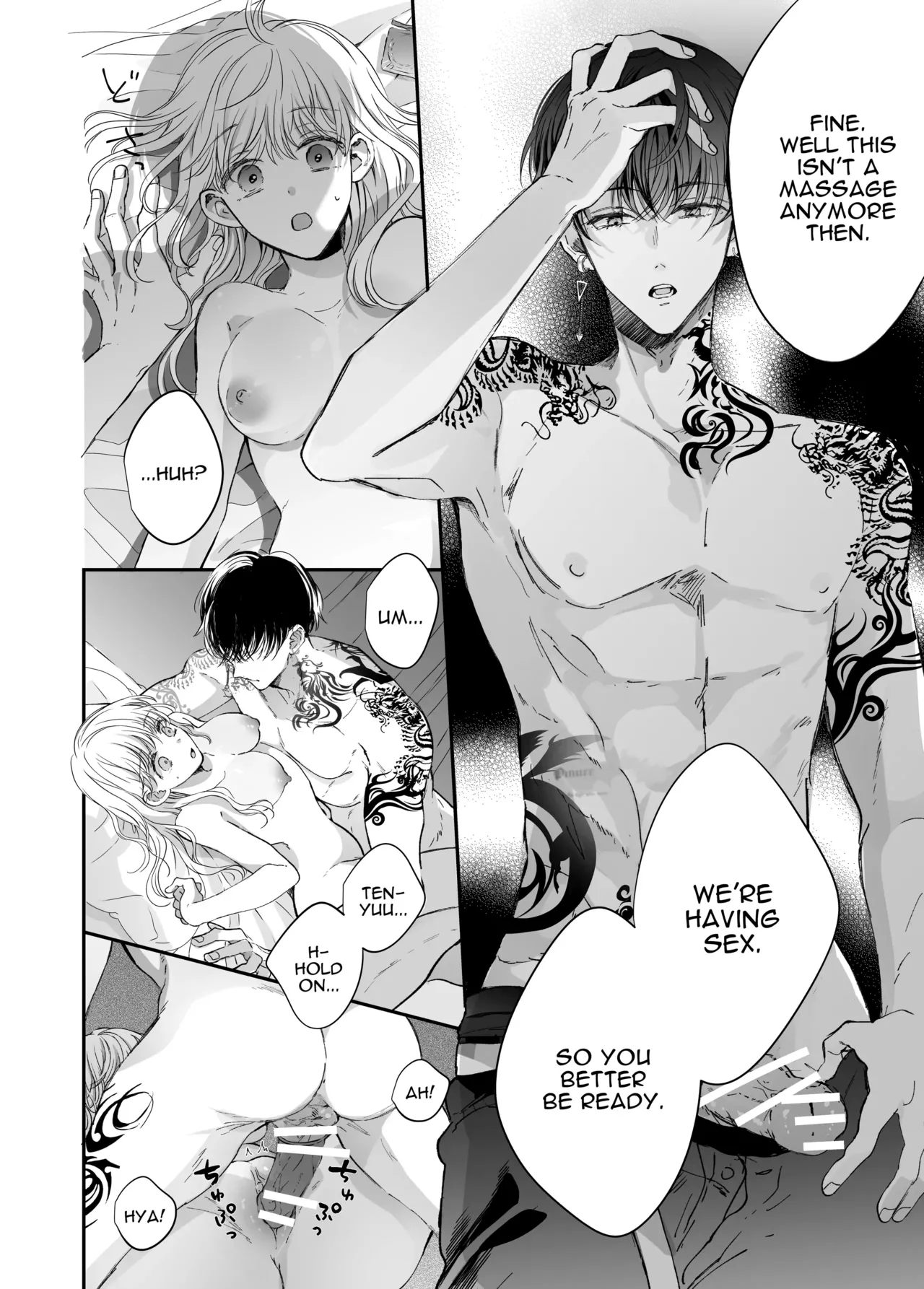 Kansaiben Otoko Tomodachi to Gucha Toro Massage | Melty Massage With Your Kansai Dialect Speaking Male Friend page 32 original parody - kissing condom hentai manga - read online free