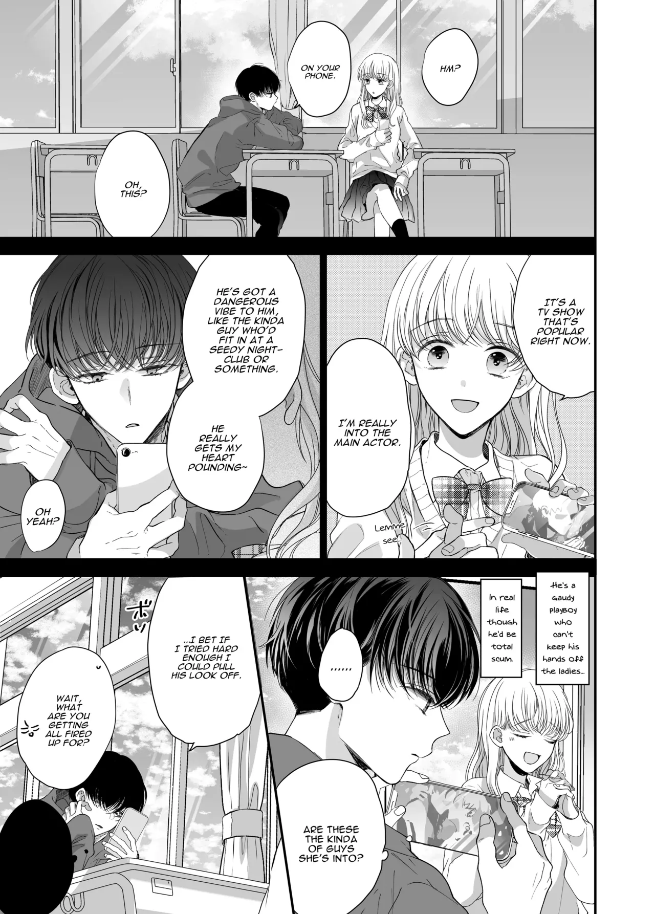 Kansaiben Otoko Tomodachi to Gucha Toro Massage | Melty Massage With Your Kansai Dialect Speaking Male Friend page 49 original parody - kissing condom hentai manga - read online free