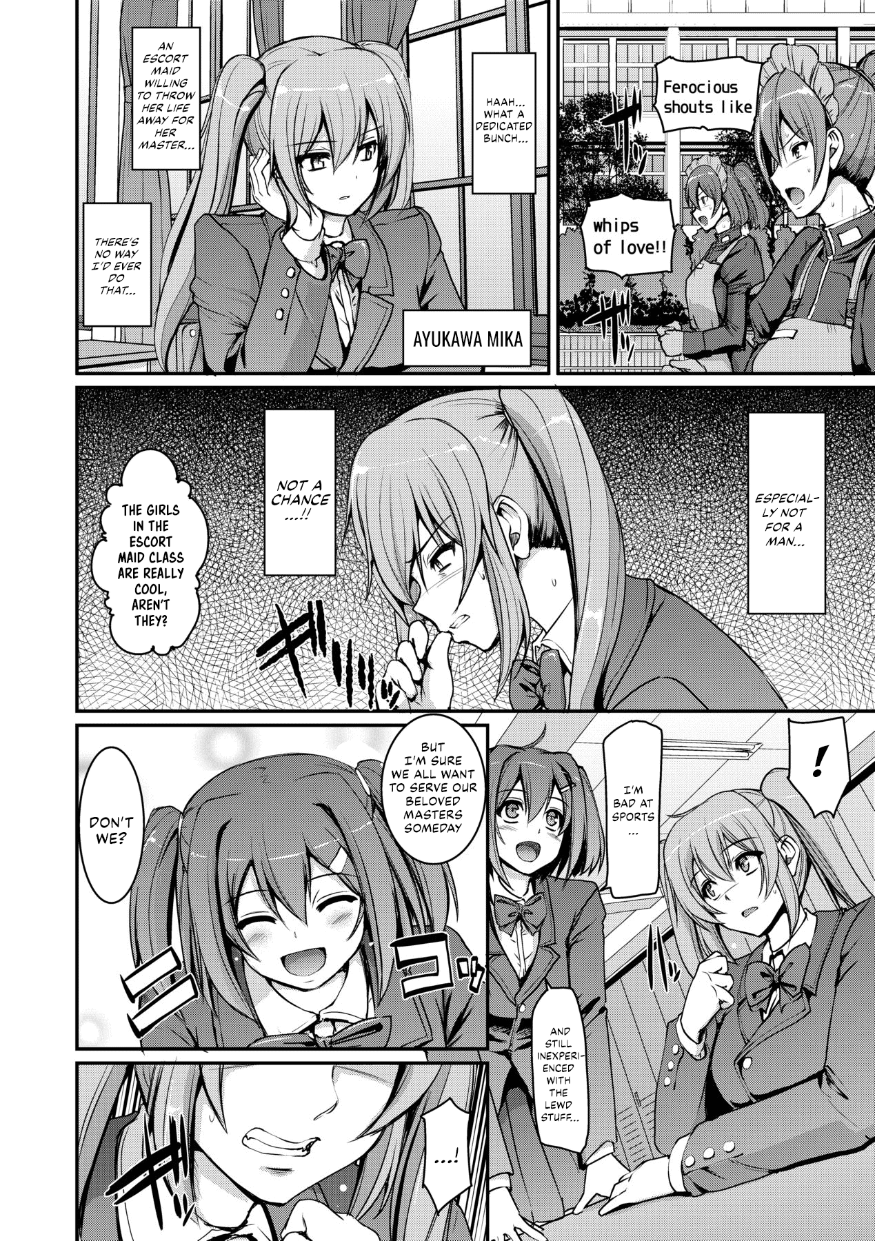 [Alexi Laiho] Maid Gakuen e Youkoso!! - Welcome to Maid Academy Ch. 1-3 [English] [Decensored] [Digital] page 36 - maid kissing hentai manga - read online free