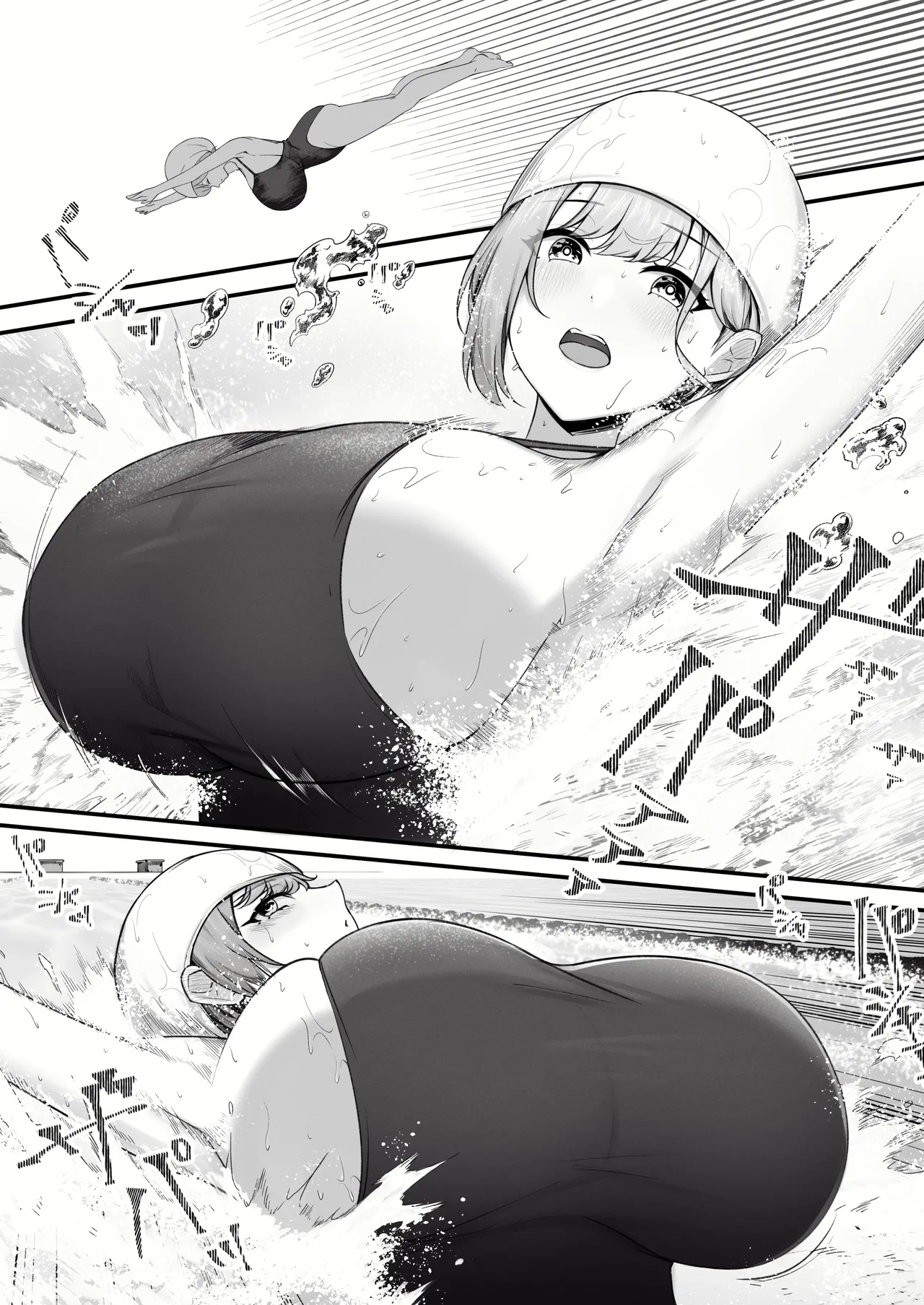 [Kannko Bokujyo (Kannko/Orzcan/Paintcan)] Amano Rose-chan no Nichijou 1-11 Matome-Shuu (Ongoing) [English] page 9 original parody - big breasts swimsuit hentai manga - read online free