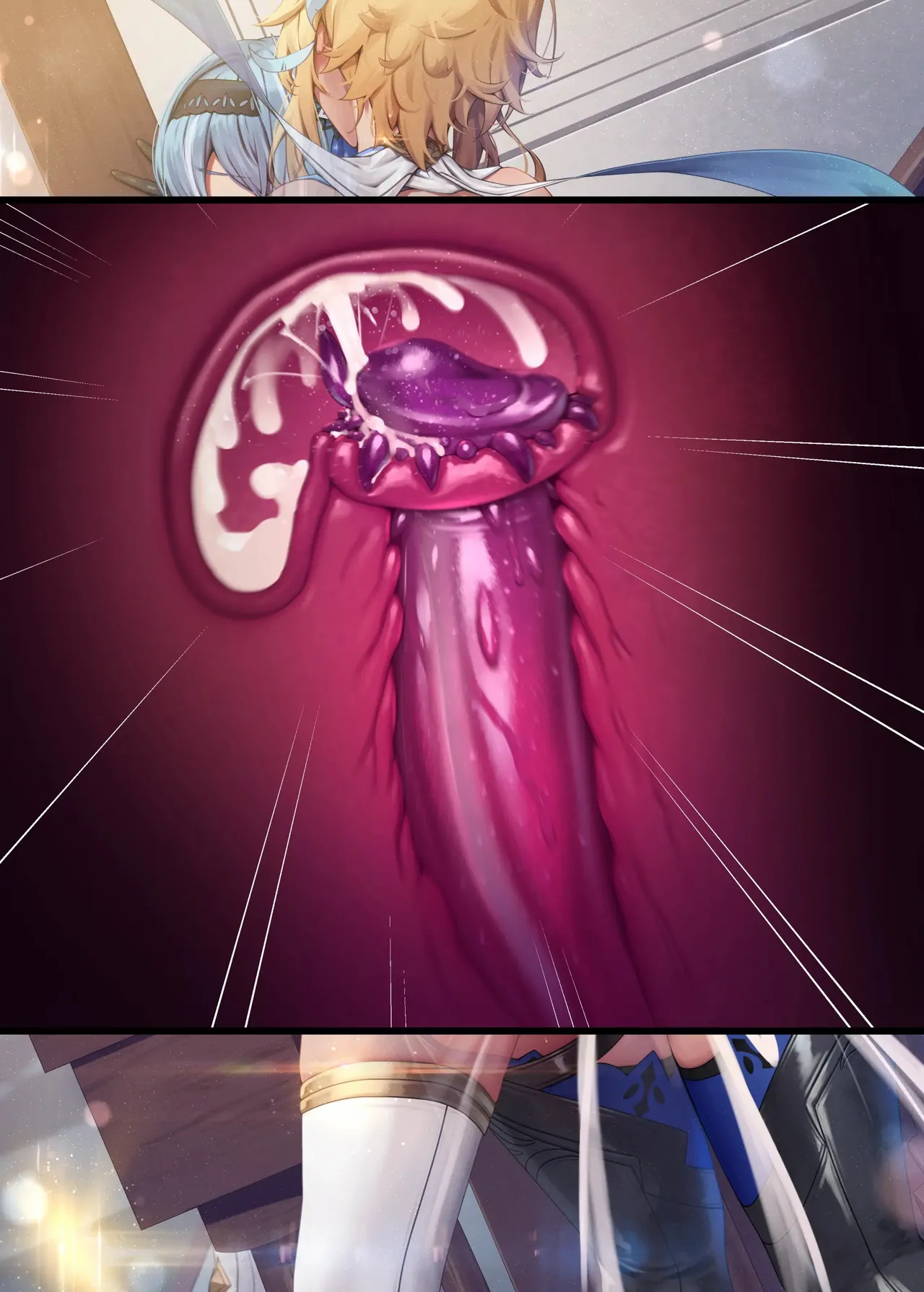 原神系列 page 249 featuring keqing genshin impact parody - unusual pupils compilation hentai manga - read online free