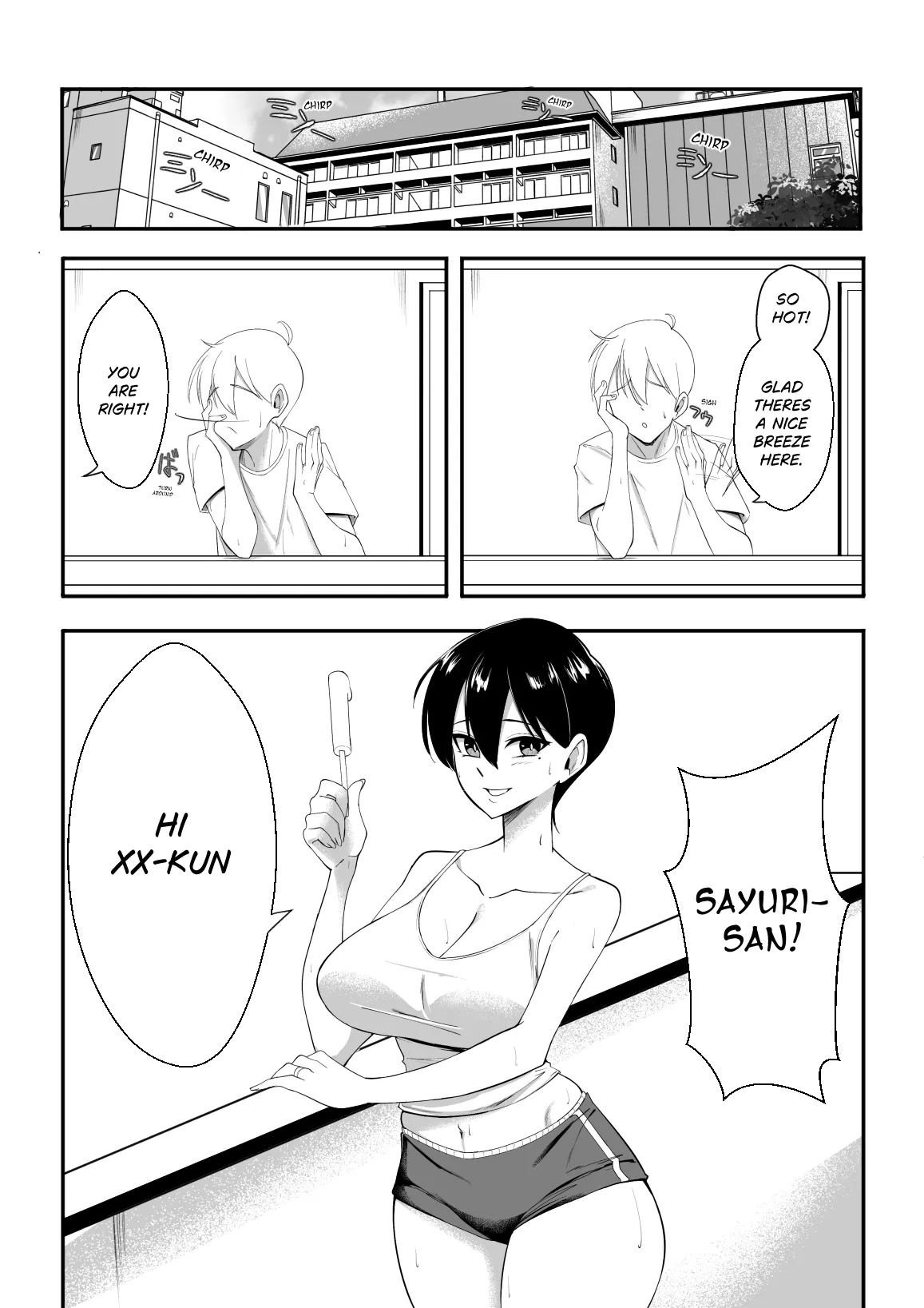[Sorabluesky] Bukiyou de Eroi Rinjin Sayuri-san | My Clumsy and Erotic Neighbor Sayuri-san [English] page 22 original parody - big breasts glasses hentai manga - read online free