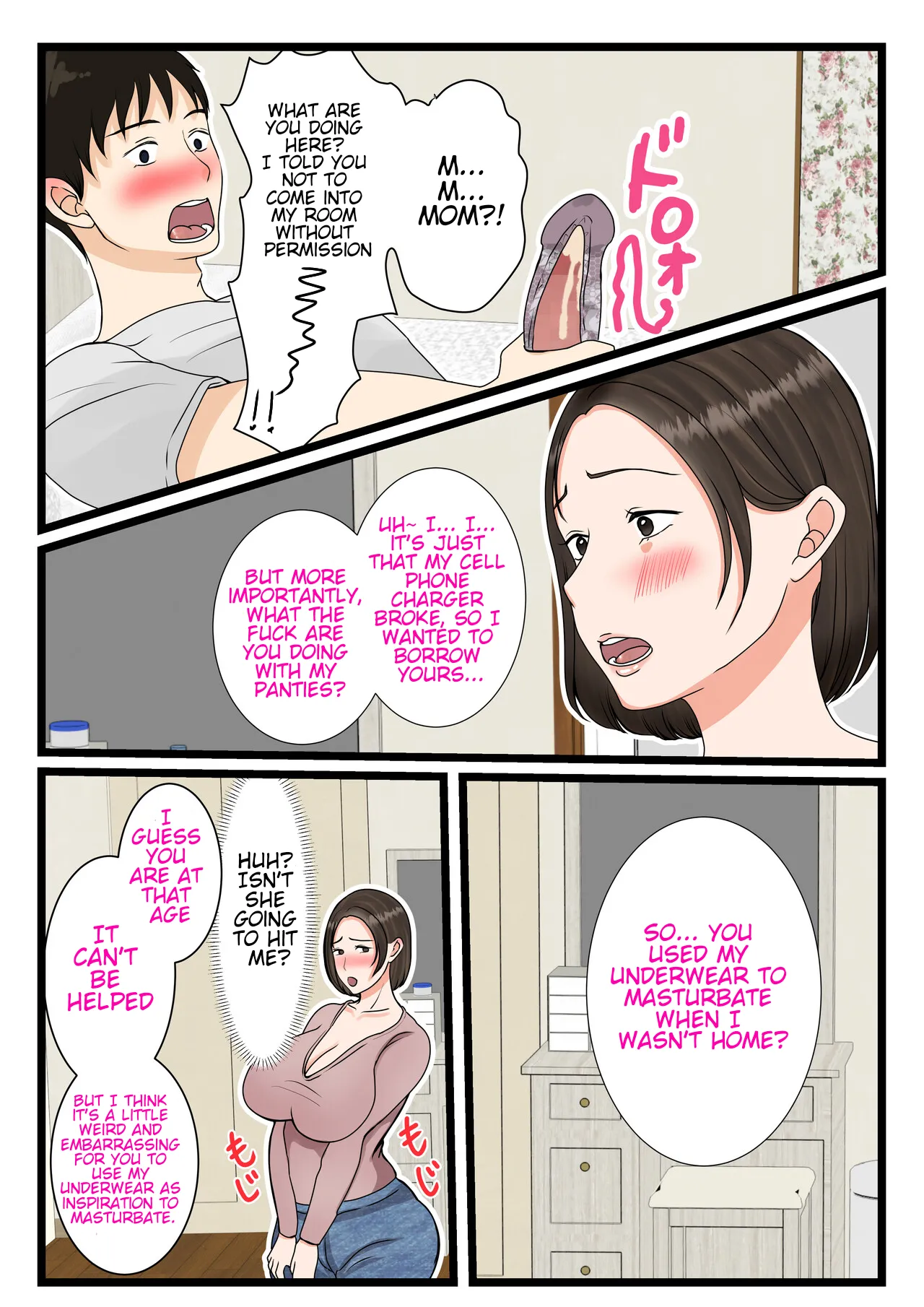 [Benii Kenkyuujo (Benisairo)] Ooba-san-chi no Okaa-san ~Musuko no Wagamama ni Juujun na Nichijou~ | The mother of the Oba Household ~A Daily Routine of Submission to her Son's Indulgences~ [English] - Page 11