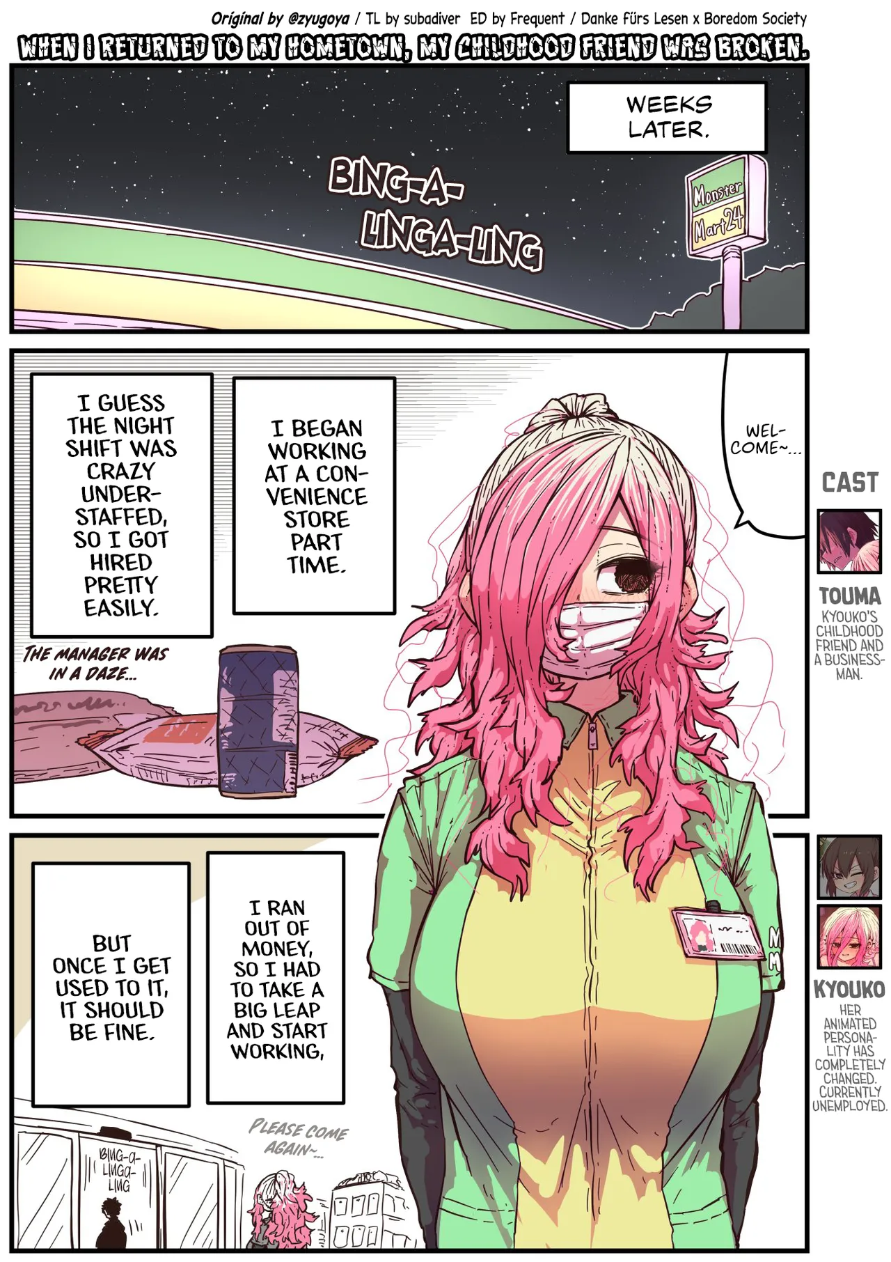 Jimoto ni Kaettekitara Osananajimi ga Kowareteta | When I Returned to My Hometown, My Childhood Friend was Broken page 49 original parody - squirting big breasts hentai manga - read online free