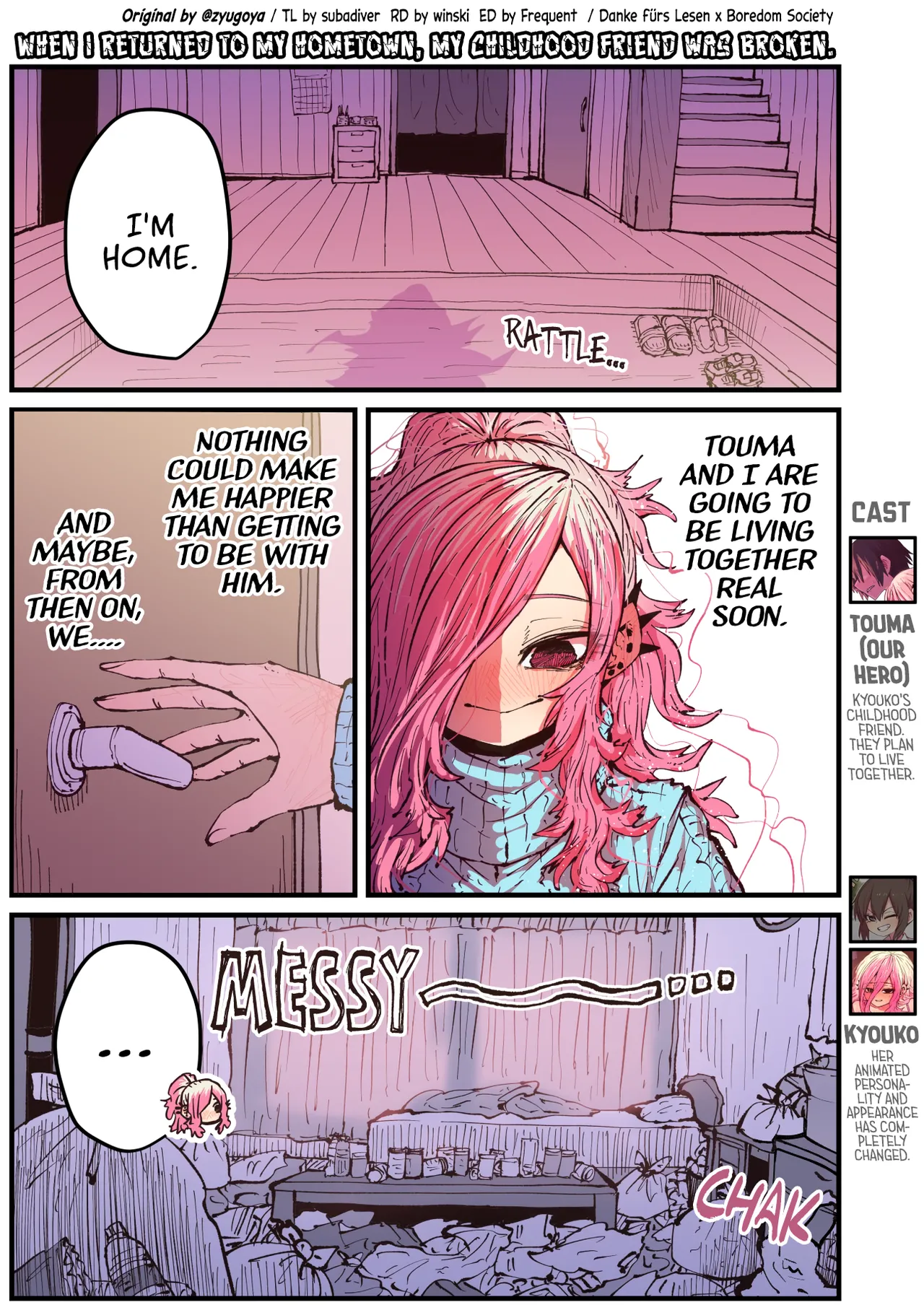 Jimoto ni Kaettekitara Osananajimi ga Kowareteta | When I Returned to My Hometown, My Childhood Friend was Broken page 77 original parody - squirting big breasts hentai manga - read online free