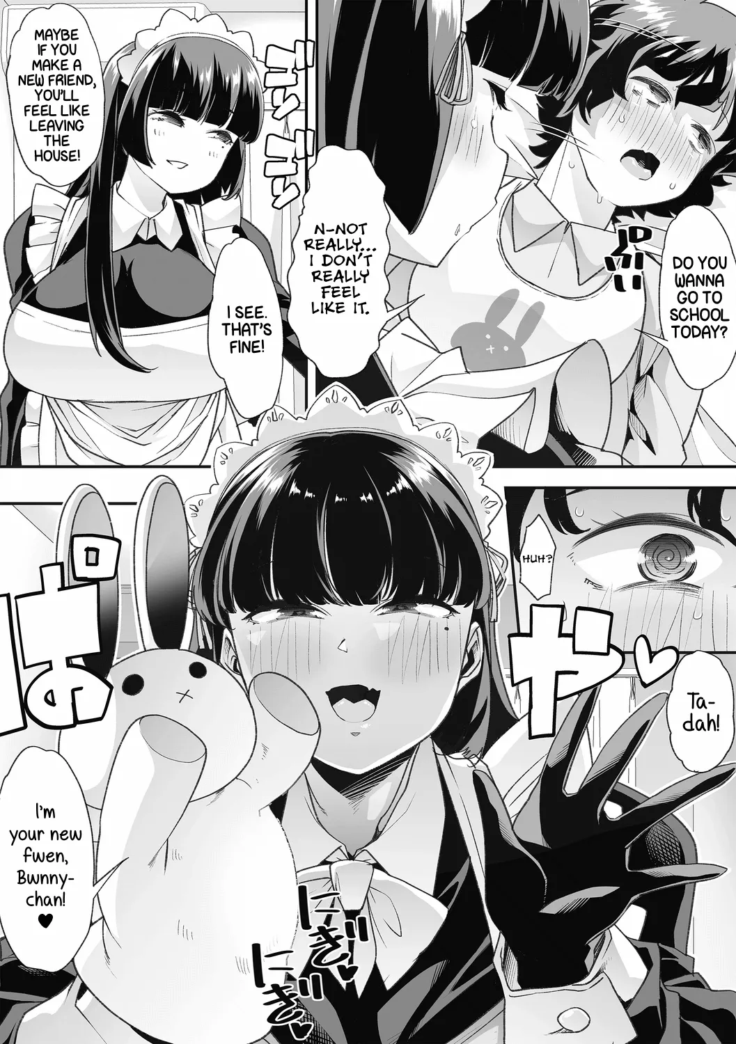[Mitsuhime Moka] Haken Babu Sapo Aoi-san Ch. 1-5 [English] [Digital] page 45 - maid big breasts hentai manga - read online free