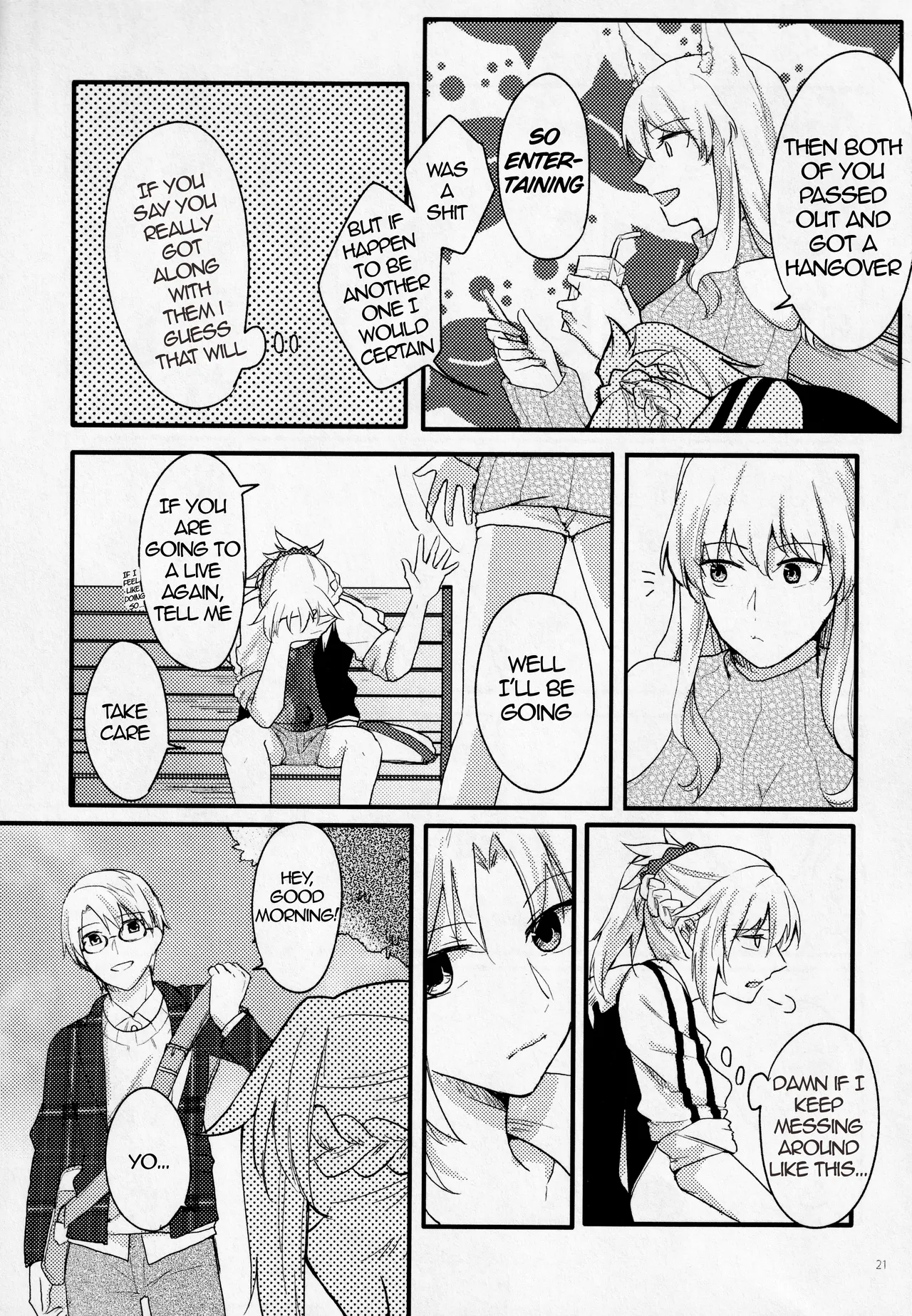 Fetish & Lips page 20 featuring mordred pendragon fate grand order parody - futanari body swap hentai manga - read online free