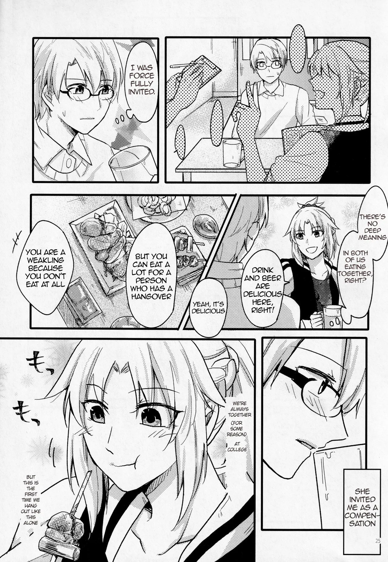 Fetish & Lips page 24 featuring mordred pendragon fate grand order parody - futanari body swap hentai manga - read online free