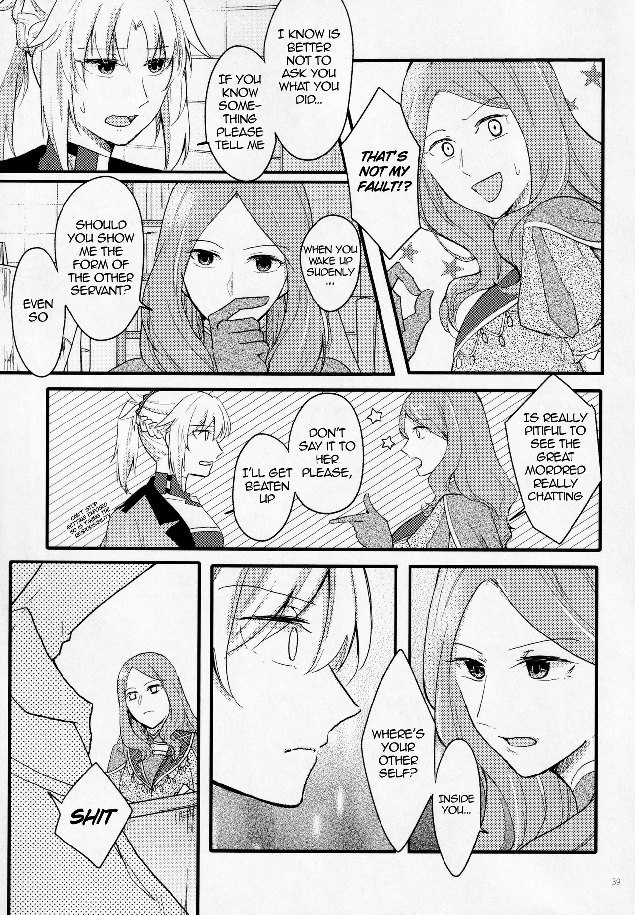 Fetish & Lips page 38 featuring mordred pendragon fate grand order parody - futanari body swap hentai manga - read online free