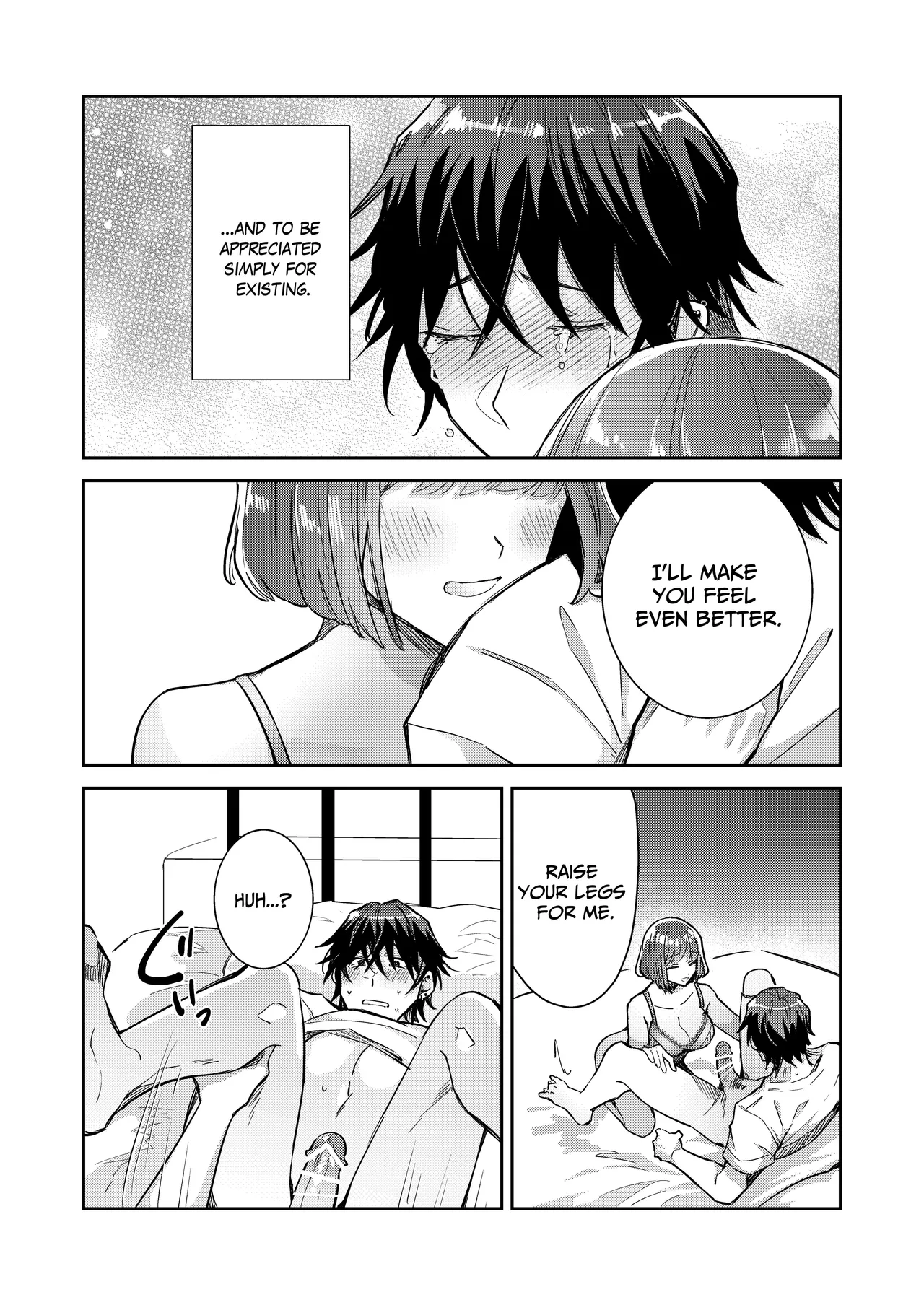 Nikushoku Danshi Yuki-kun o Konya wa Watashi ga Itadakimasu | I Shall Have This Carnivorous Guy For Dinner page 37 original parody - handjob big breasts hentai manga - read online free