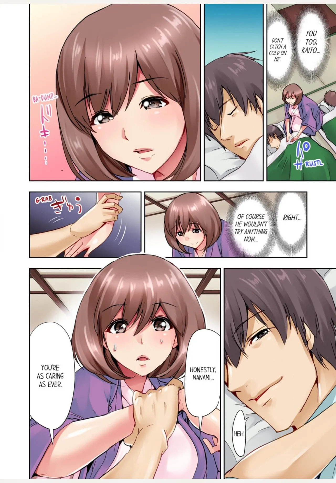 Kekkon 3-Nen Me no Tsuma wa, Shain Ryokou Chuu ni Otto no Yoko de Netorareru! 1 | Netorare With a Busty Wife on a Company Trip 1 page 17 - milf big breasts hentai manga - read online free