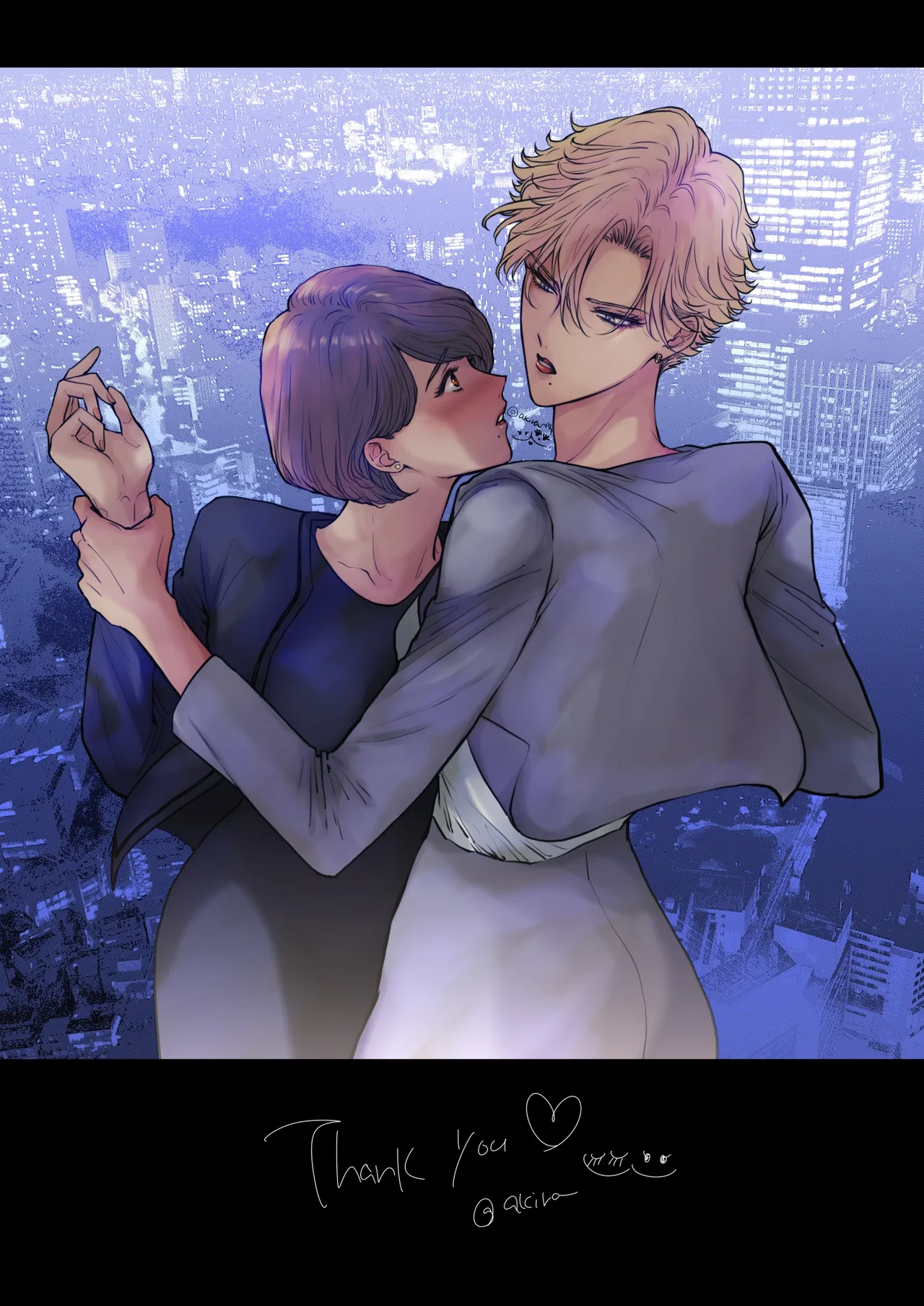 HIKASAKI Special book page 23 original parody - females only yuri hentai manga - read online free