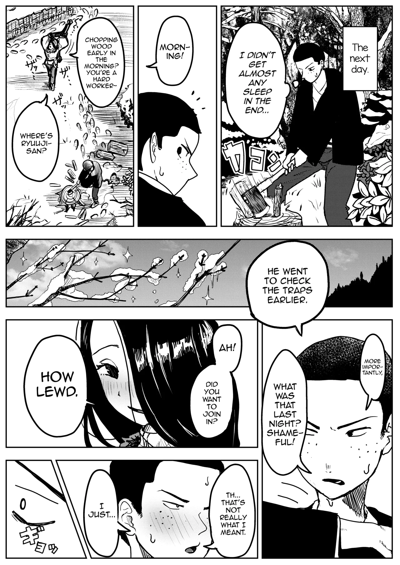 Yuki no Hi no Sasoi Uke Mesu Onii-san page 10 original parody - unusual pupils anal hentai manga - read online free