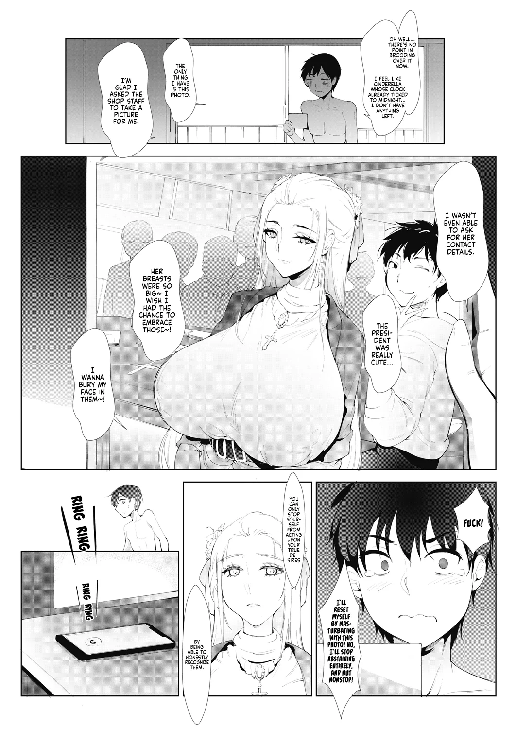 Kinyokugojokai | Abstinence Benefit Society page 9 - big breasts garter belt hentai manga - read online free