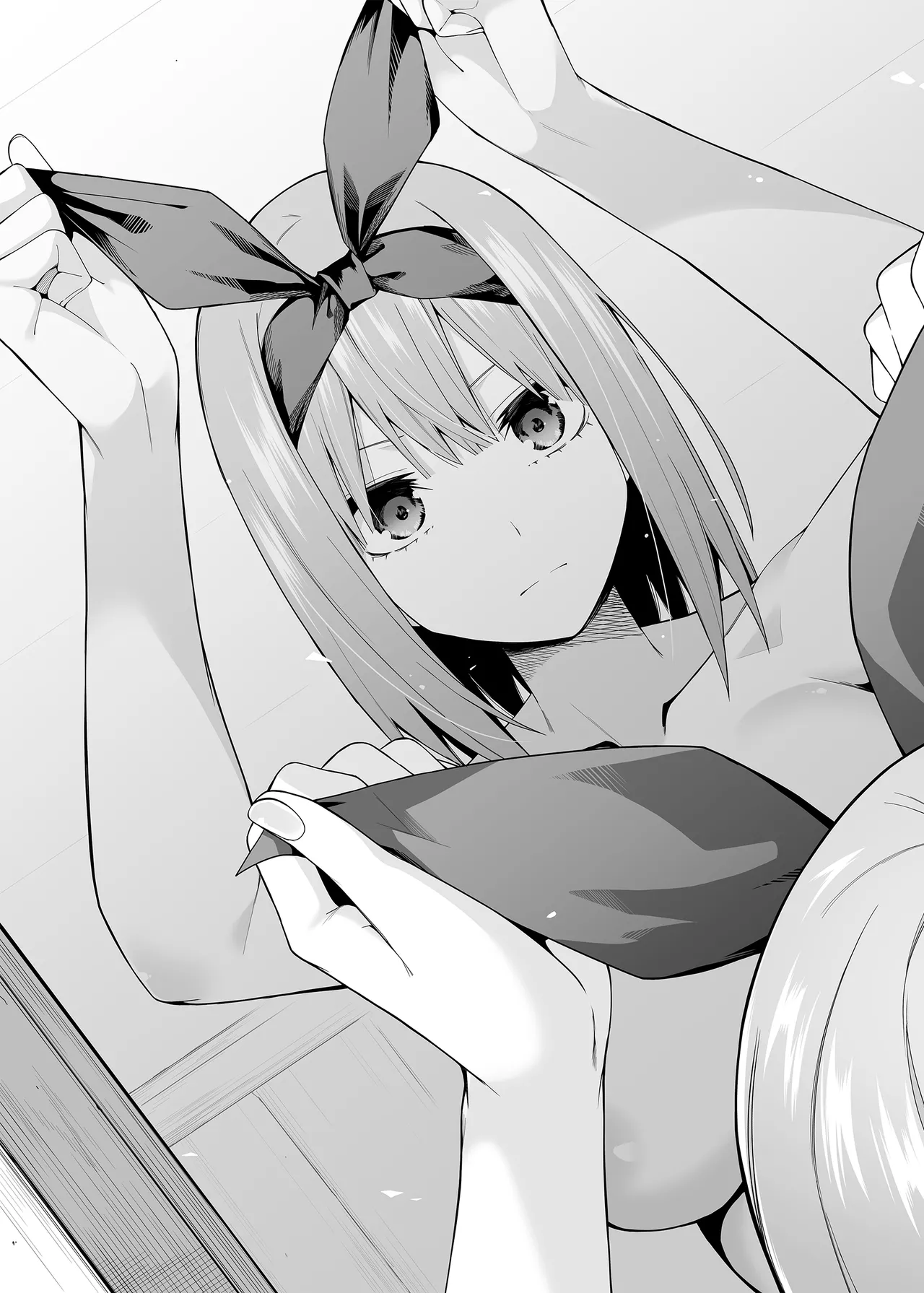 Nibun no Yuudou | 二分的誘動 page 41 featuring nino nakano gotoubun no hanayome parody - sweating unusual pupils hentai manga - read online free