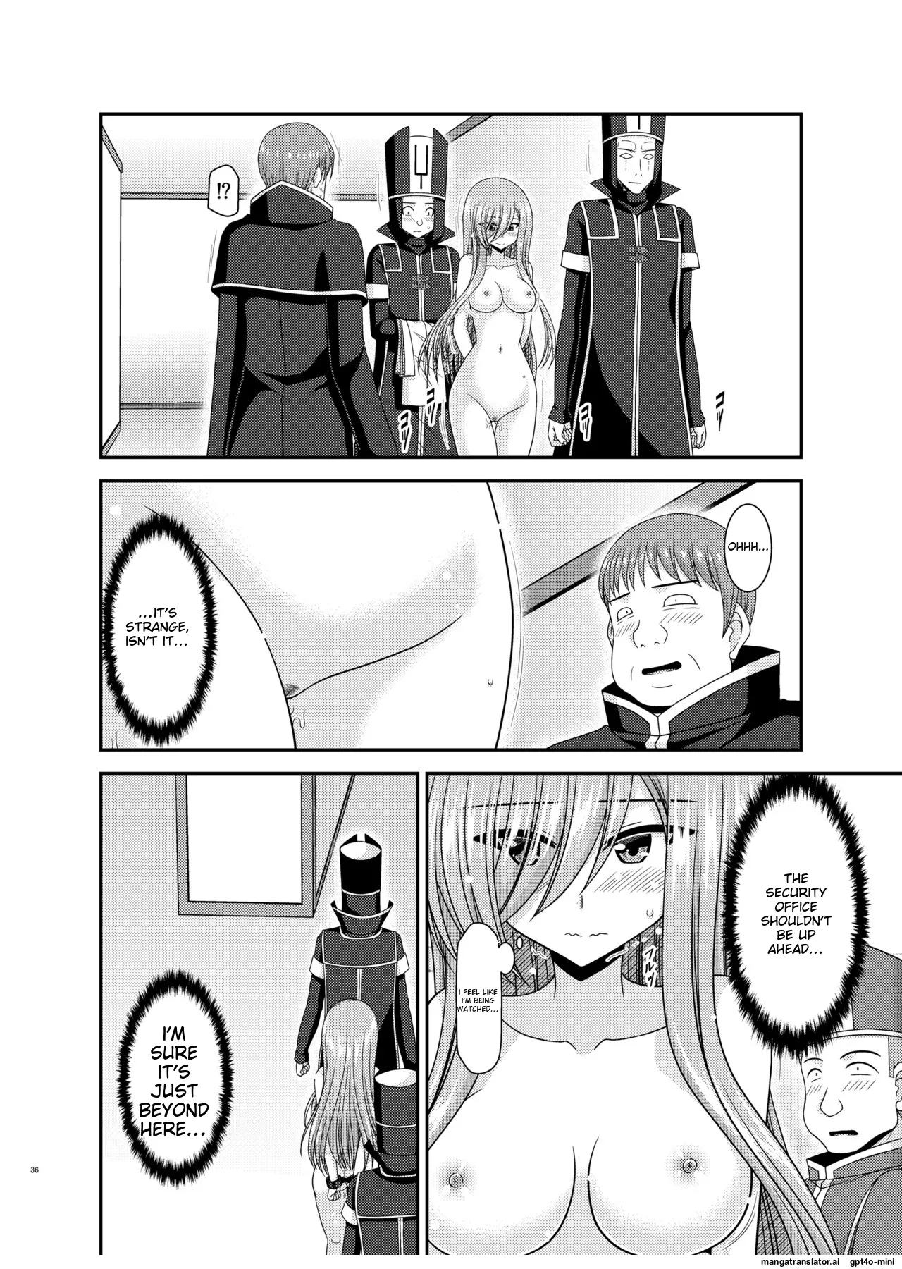 Melon ga Chou Shindou! R17 page 34 featuring tear grants tales of the abyss parody - old man triple penetration hentai manga - read online free