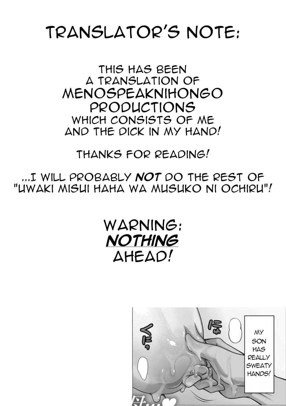 Uwaki Misui Haha wa Musuko ni Ochiru Ch.4 | Attempted Cheating Mom is Obsessed with Her Son Ch.4 page 9 - milf big breasts hentai manga - read online free