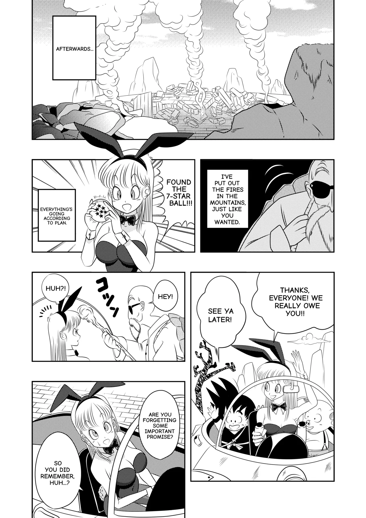 Revenge on Frypan Mountain page 10 featuring master roshi dragon ball parody - old man nakadashi hentai manga - read online free