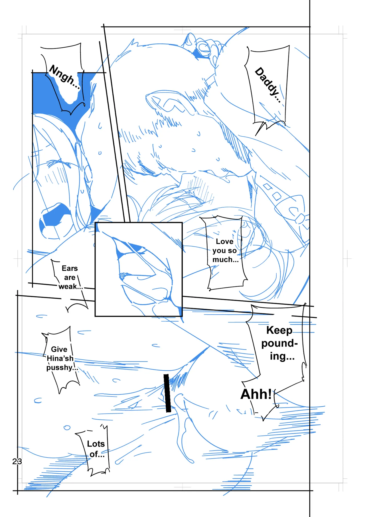 [Ojopie Sentimental (Ojo)] Hina-chan wa Papa ga Hoshikatta. | Hina-chan Wanted A Daddy [English] [The People With No Name] page 68 original parody - kissing big breasts hentai manga - read online free