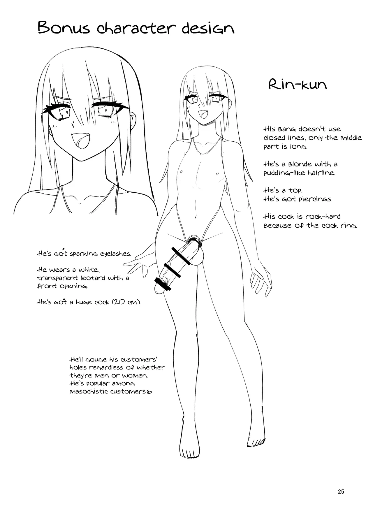 Otokonoko Fuuzoku de Shinu hodo Ikasaretekita 2 | Cumming Hard at the Femboy Brothel 2 page 24 original parody - futanari big breasts hentai manga - read online free