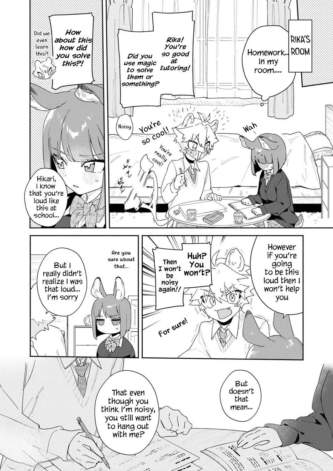 [usachanGET] Kimi no Koe de Boku o Tokashite ~ Lion-kun no Binkan na Omimi~ | Melt me with your voice - Lion-kun's sensitive ears ♡ [English] [Lunaslurp] page 9 original parody - schoolboy uniform femdom hentai manga - read online free