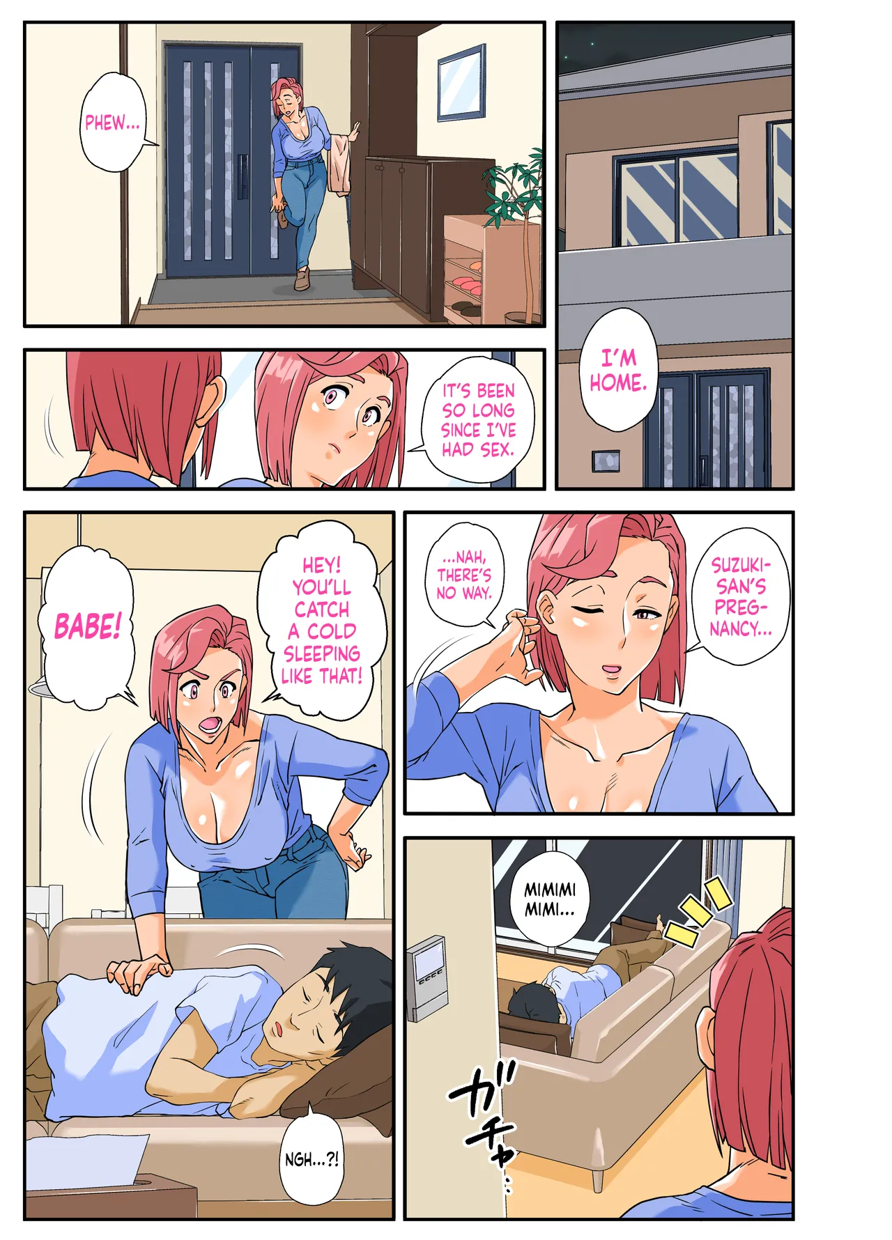 Konbini Uwaki Tsuma. | Busty, Cheating, Mini-Mart Wife. page 51 original parody - squirting milf hentai manga - read online free